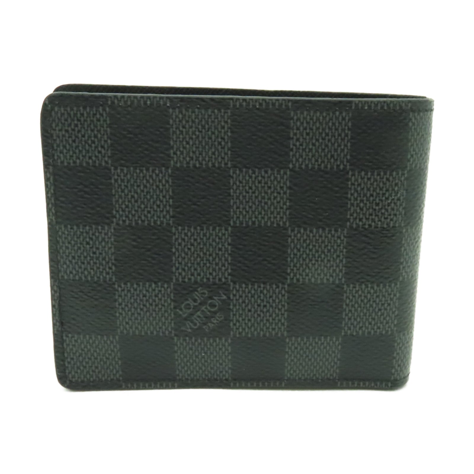 LOUIS VUITTON Damier Graphite Multiple Wallet錢包黒色