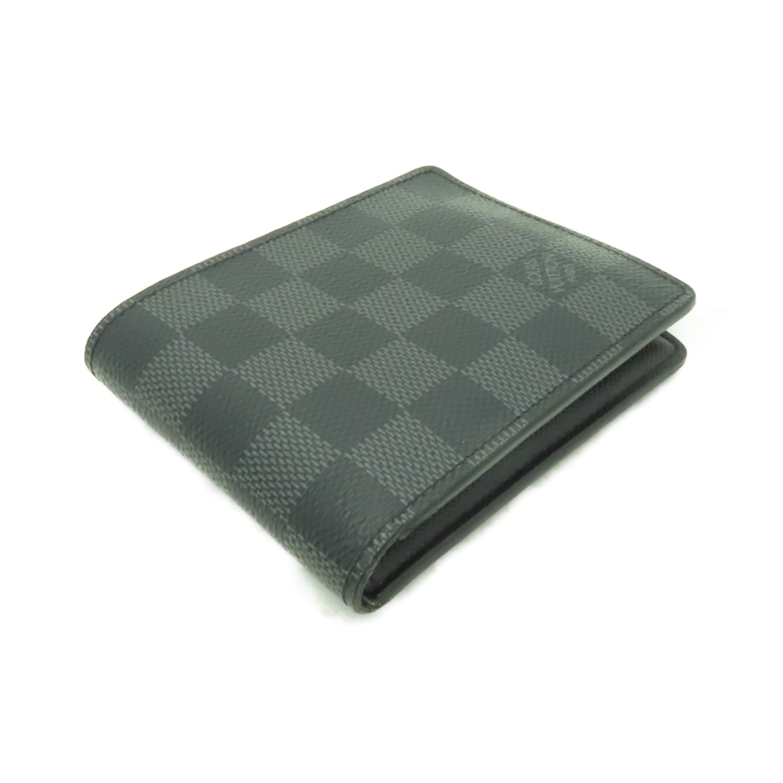 LOUIS VUITTON Damier Graphite Multiple Wallet錢包黒色