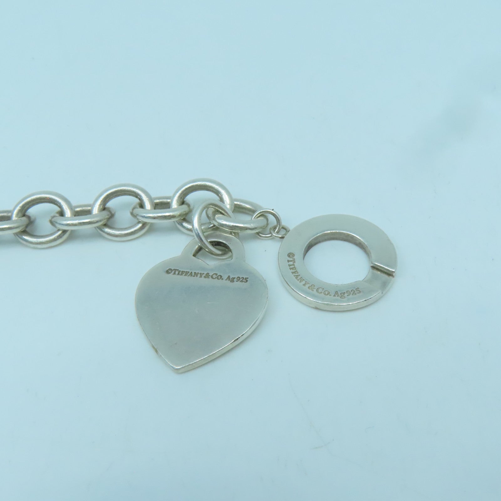 TIFFANY&amp;CO 925 Sterling Silver Bracelet Bracelet