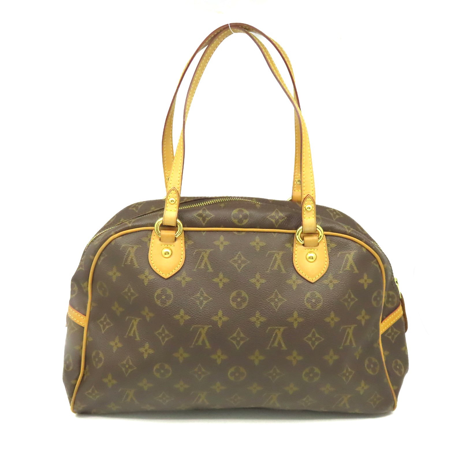 LOUIS VUITTON Monogram Montorgueil GM Shoulder Bag肩背袋啡色