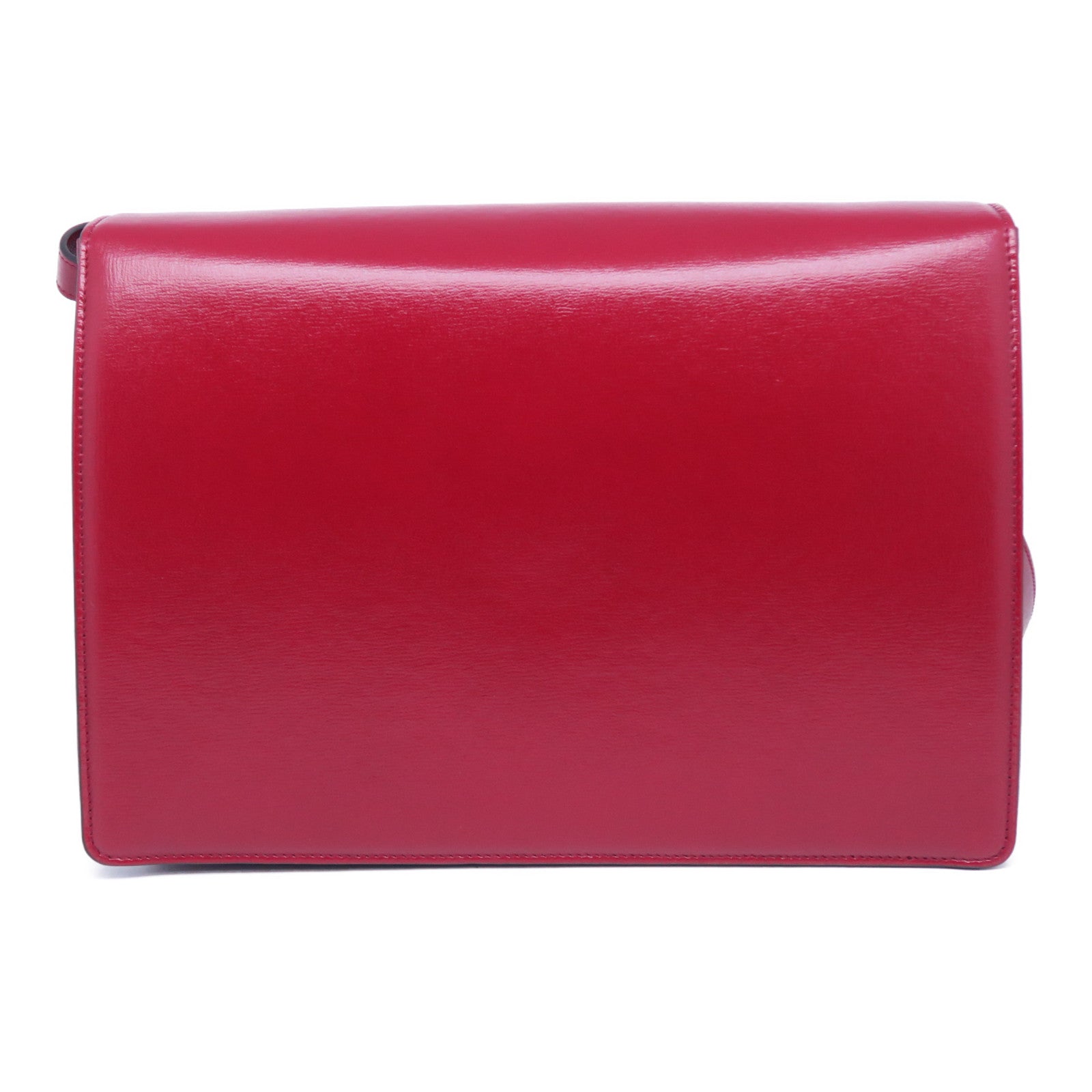 GUCCI 牛皮皮革Shoulder Bag金扣肩背袋紅色