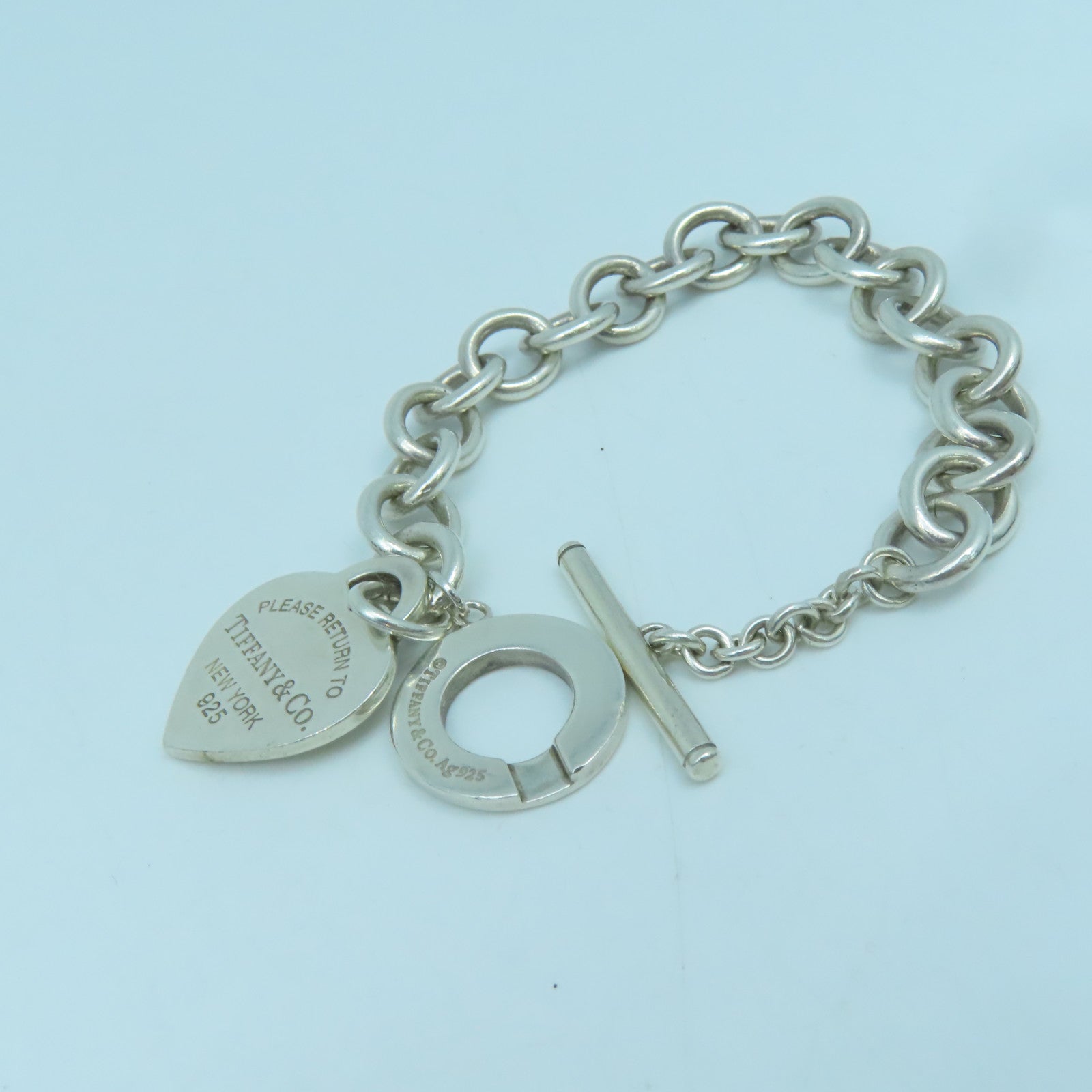 TIFFANY&amp;CO 925 Sterling Silver Bracelet Bracelet