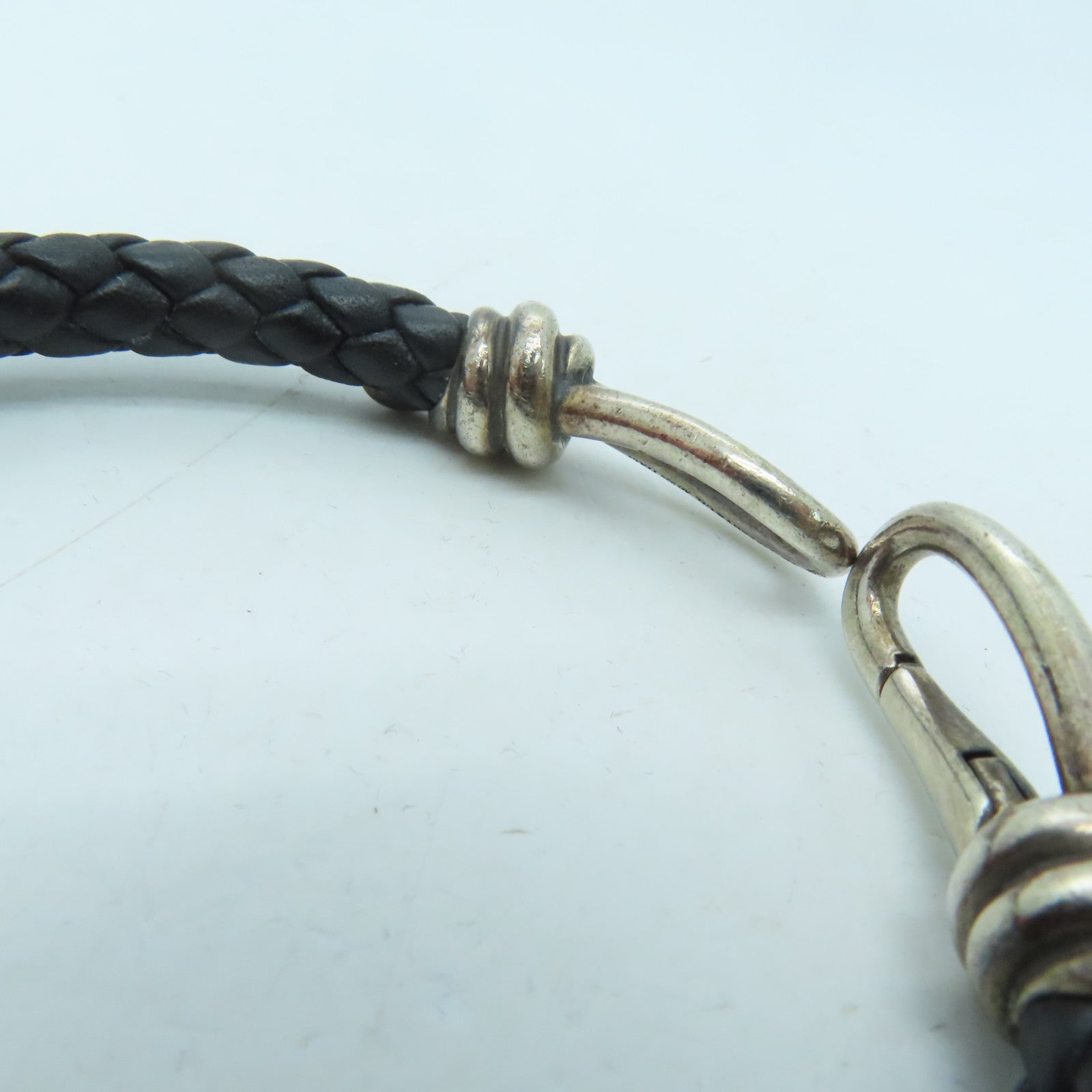 TIFFANY＆CO 牛皮皮革Bracelet手带黑色