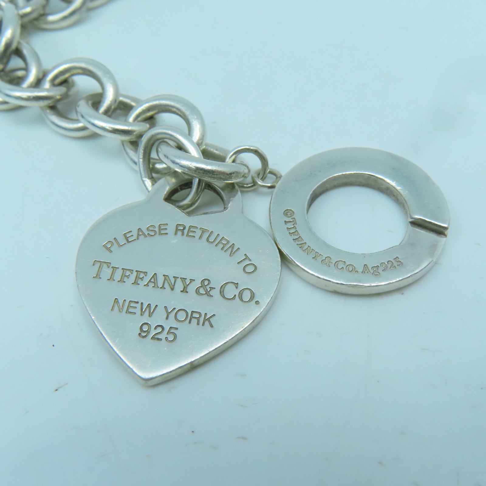 TIFFANY&amp;CO 925 Sterling Silver Bracelet Bracelet