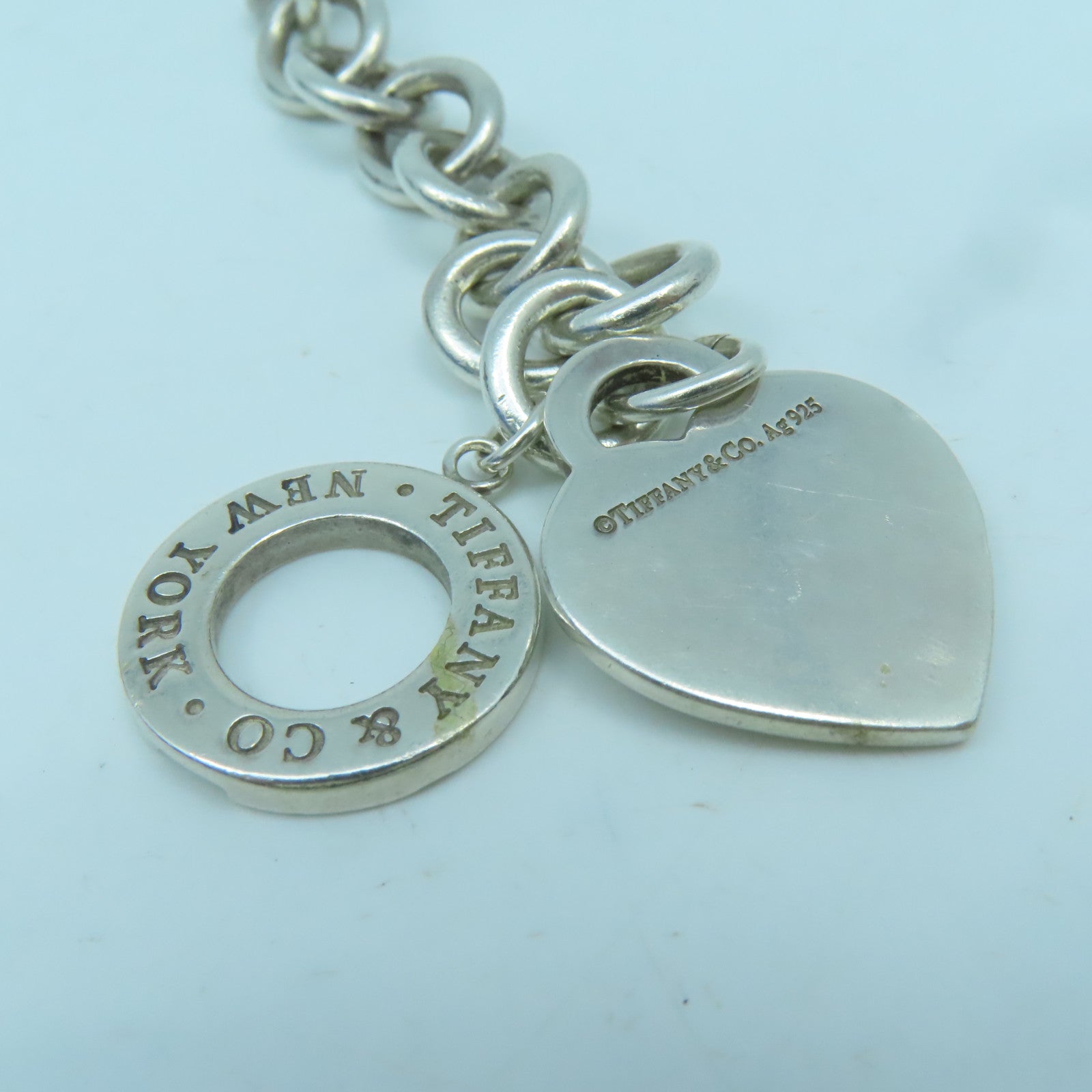 TIFFANY&amp;CO 925 Sterling Silver Bracelet Bracelet