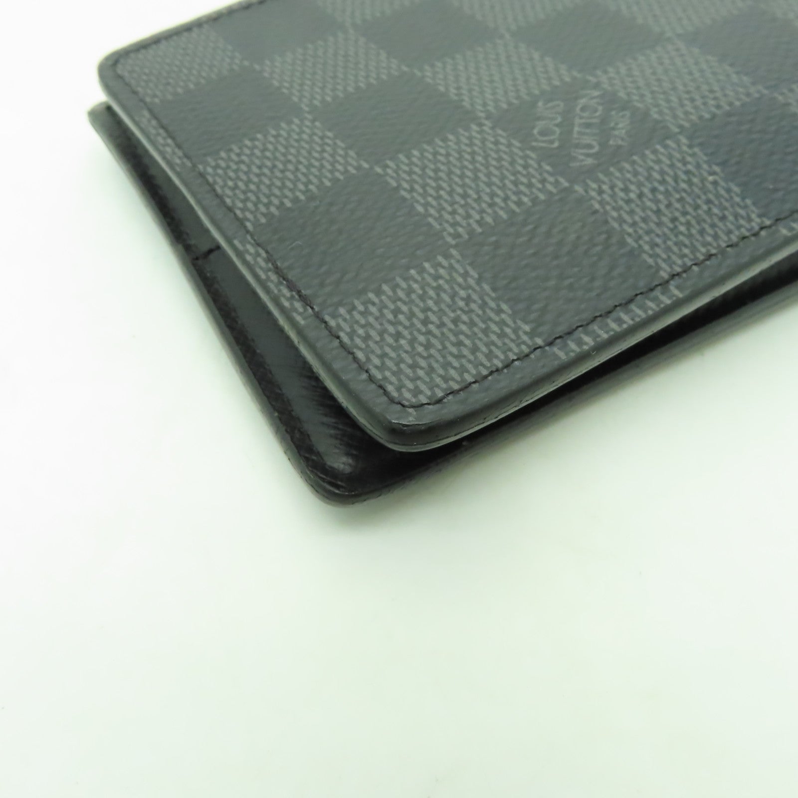 LOUIS VUITTON Damier Graphite Multiple Wallet錢包黒色