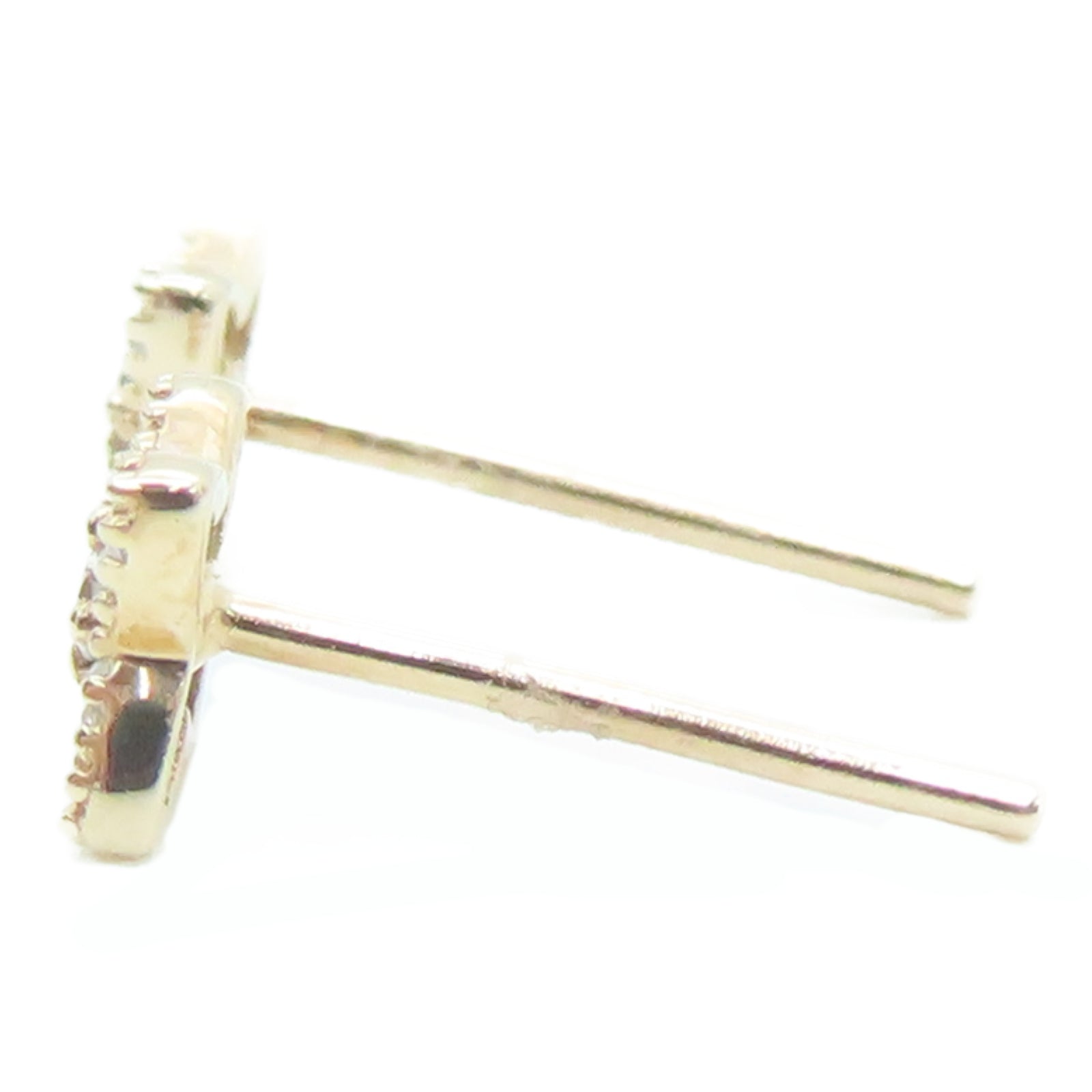 JEWELRY 14K玫瑰金 Diamond Earrings 0.1ct/0.1ct鑽石耳環