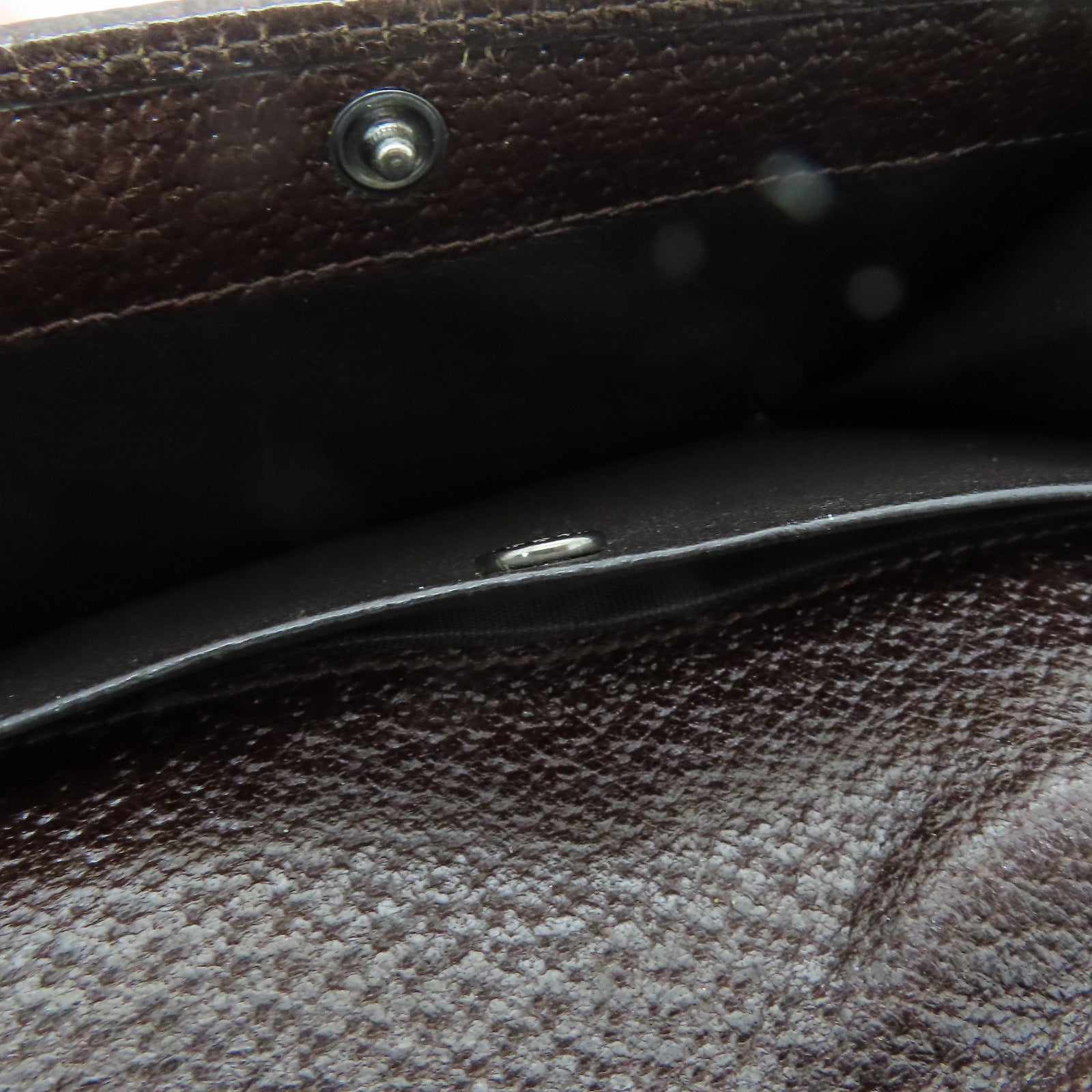 GUCCI 帆布Wallet金扣钱包米色