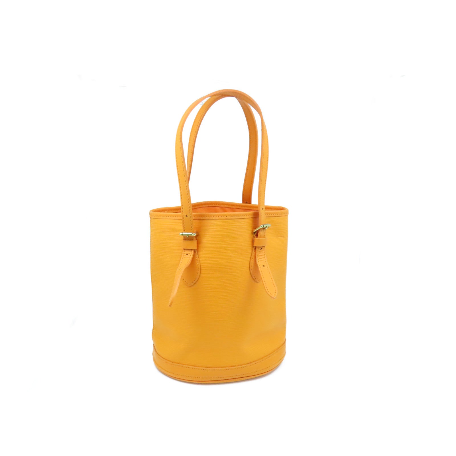 LOUIS VUITTON Epi Bucket PM Tote Bag手挽袋橙色