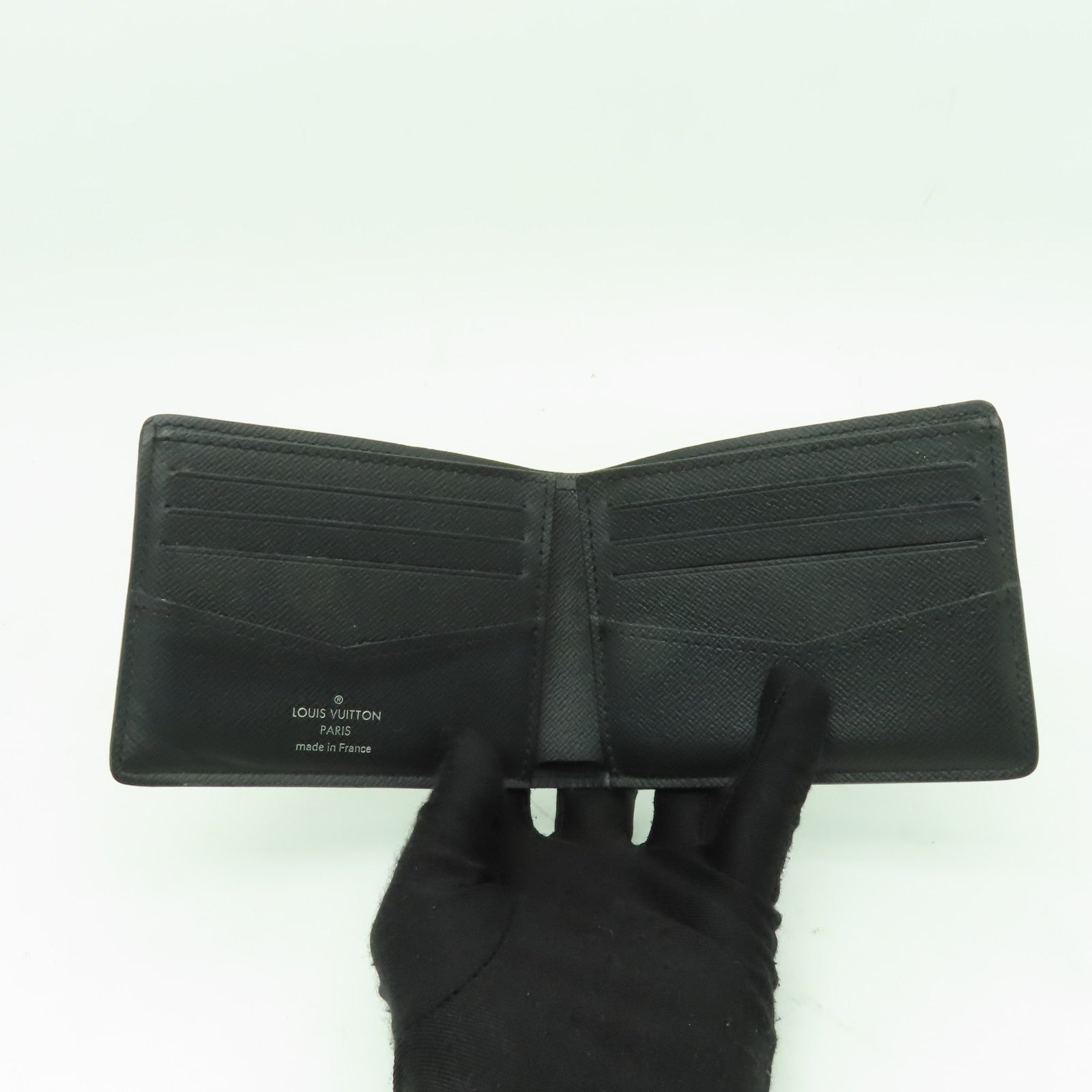 LOUIS VUITTON Damier Graphite Multiple Wallet錢包黒色