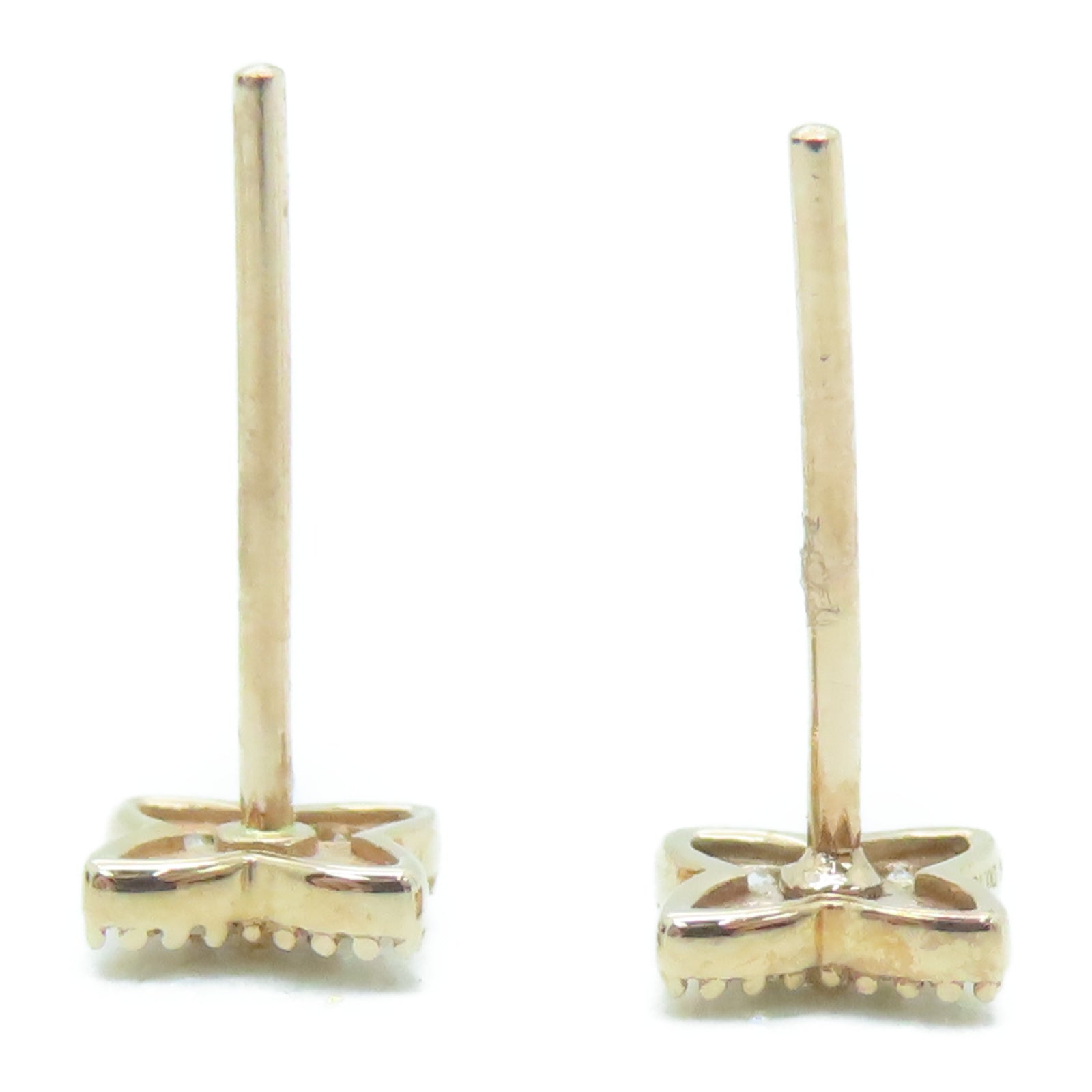 JEWELRY 14K玫瑰金 Diamond Earrings 0.1ct/0.1ct鑽石耳環