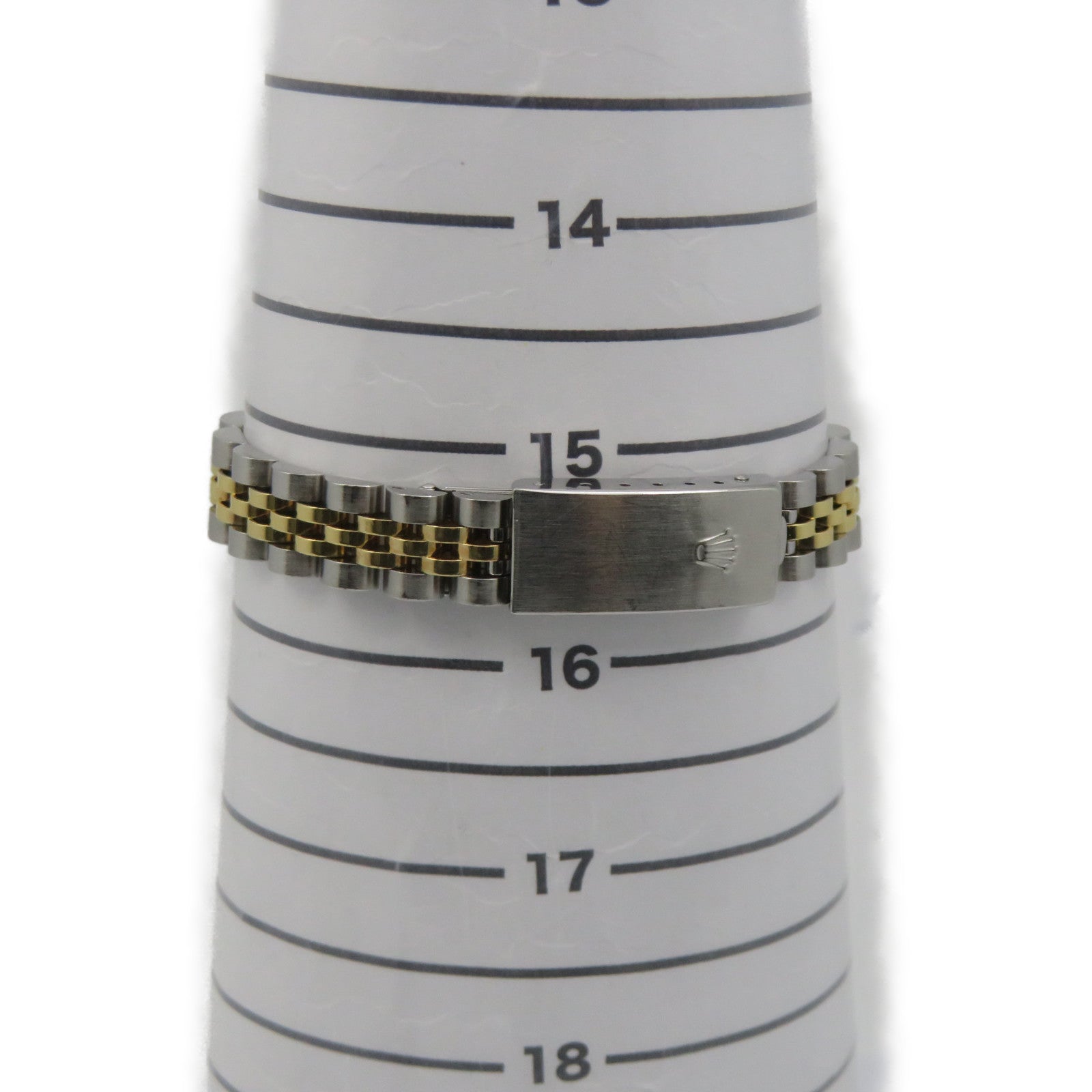 ROLEX Datejust 18K黄金/不锈钢手表自动机芯白色