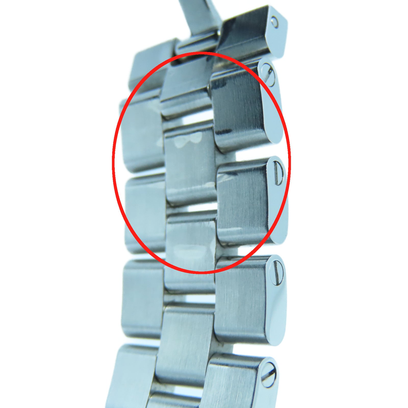 CARTIER Roadstar 31cm Stainless Steel Watch Quartz Movement White