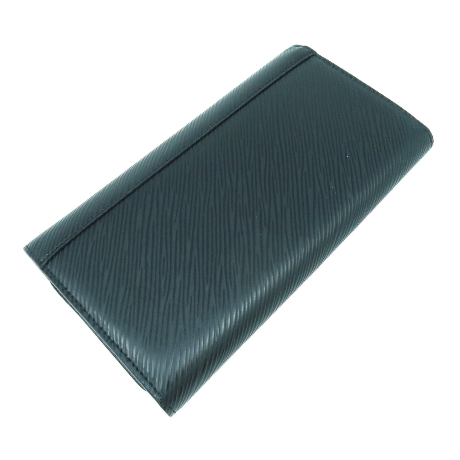 LOUIS VUITTON Epi皮革Twist Long Wallet金扣長錢包黑色