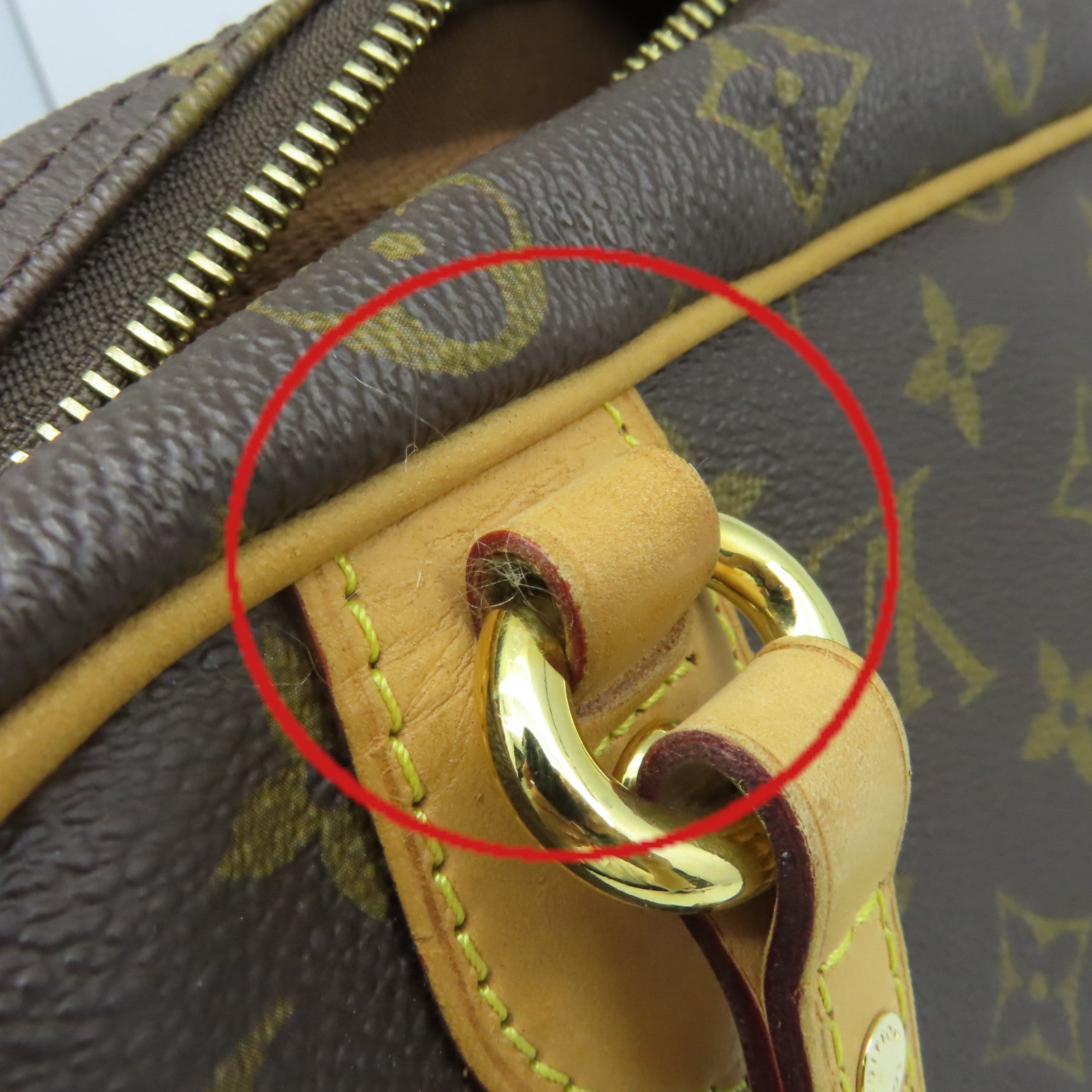 LOUIS VUITTON Monogram Montorgueil GM Shoulder Bag肩背袋啡色