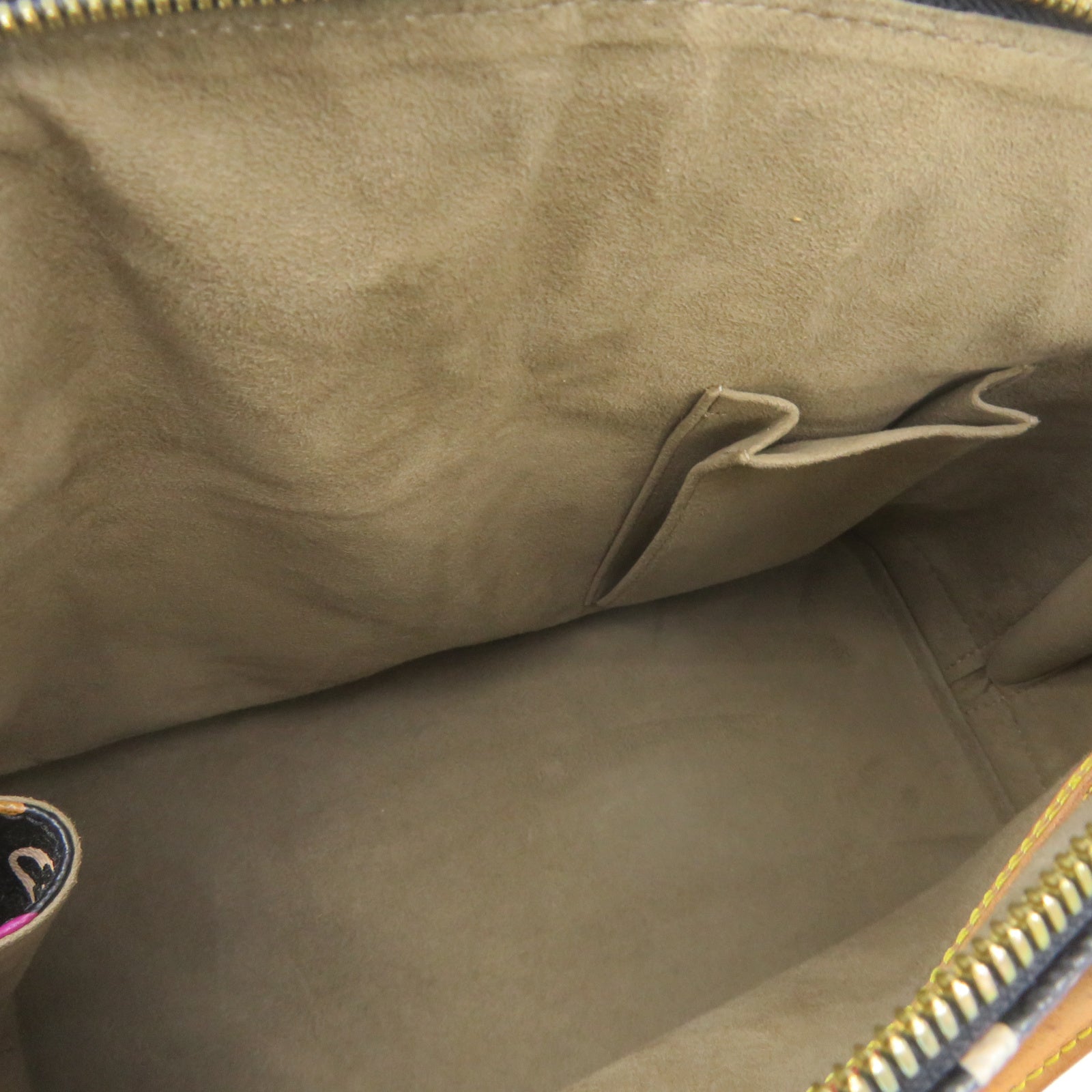 LOUIS VUITTON Monogram Multicolore Alma gold buckle handle bag multicolor