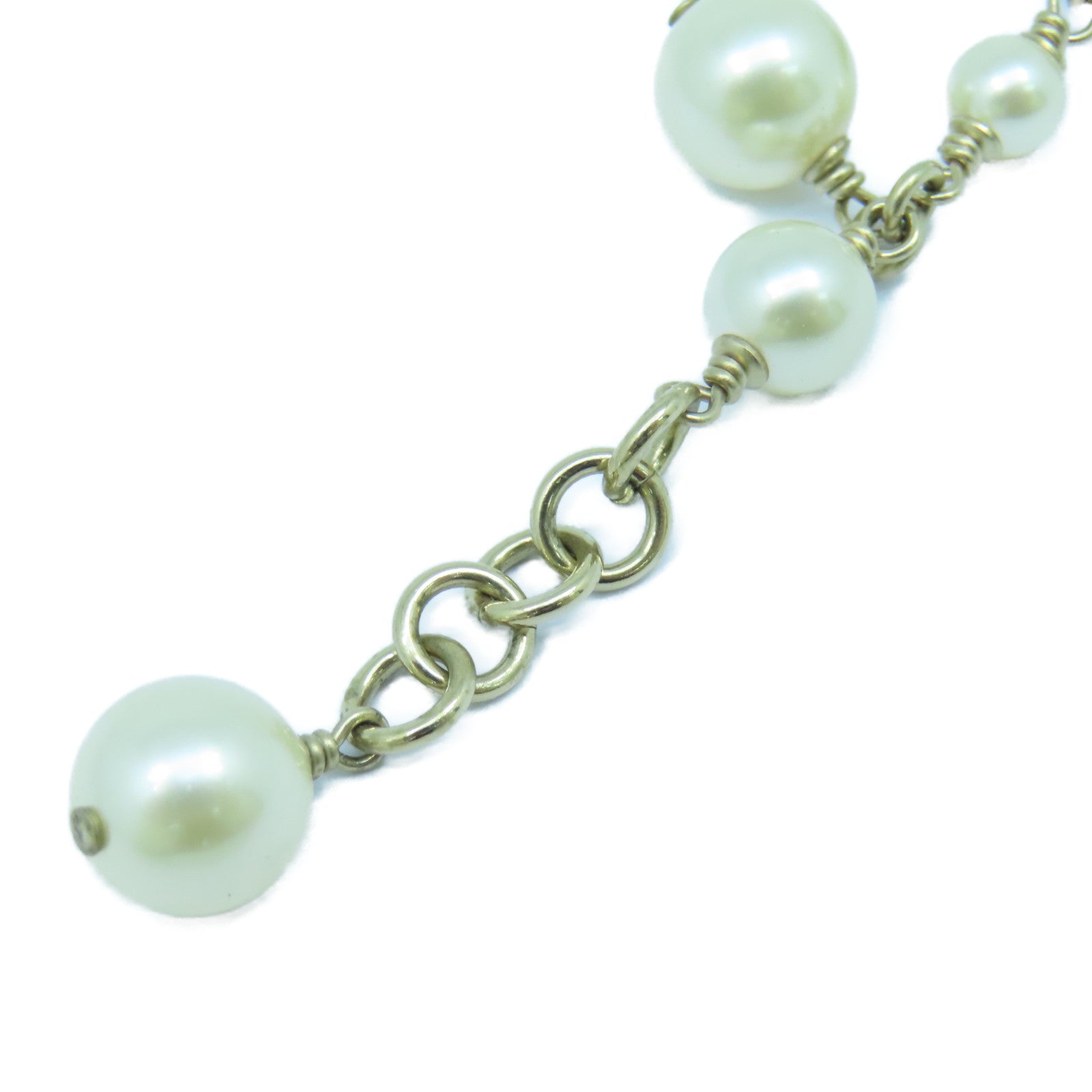 CHANEL 金屬Bracelet手鏈金色/白色/米色