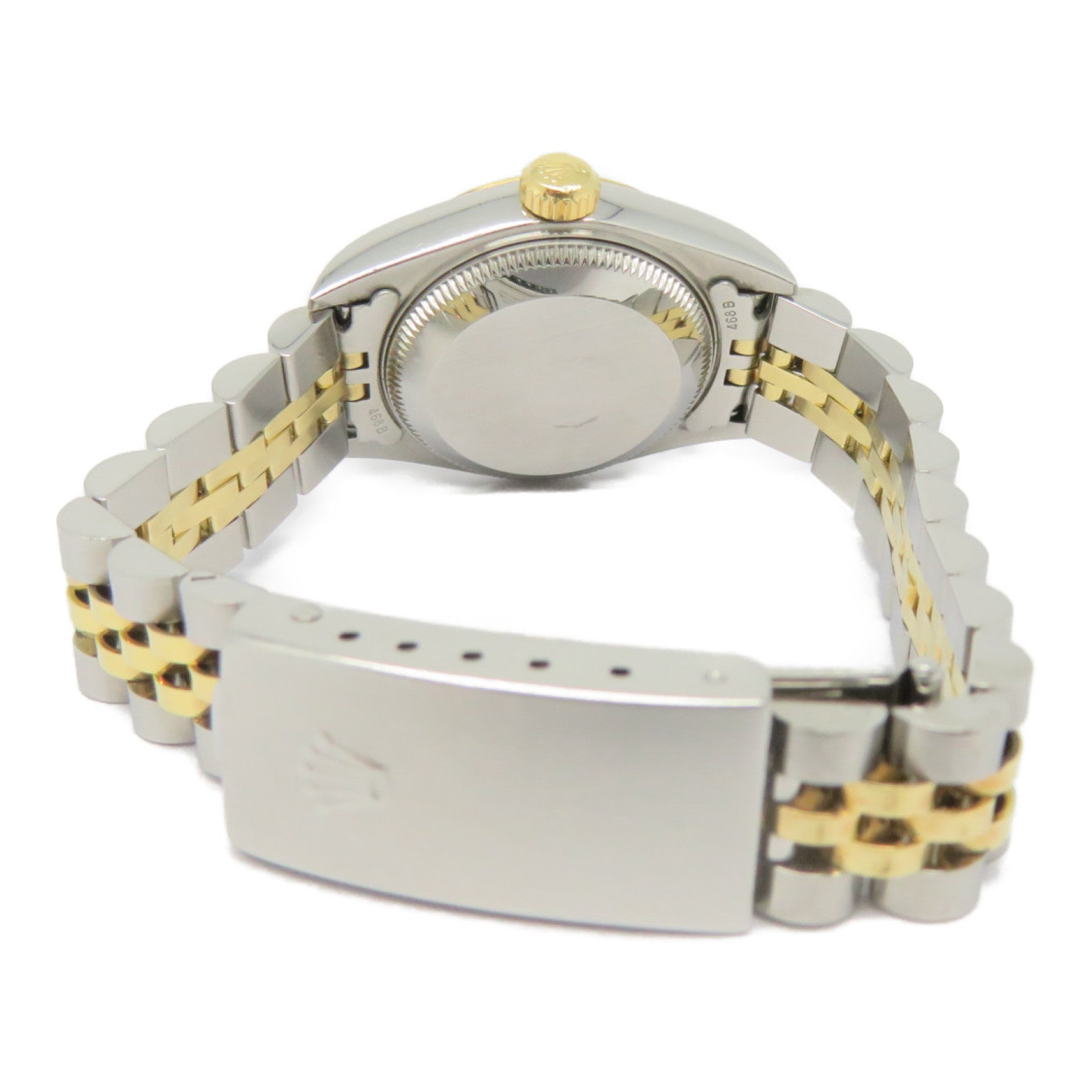 ROLEX Datejust 18K黄金/不锈钢手表自动机芯白色