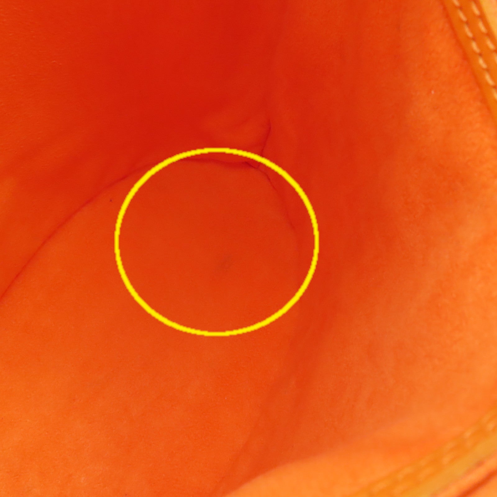 LOUIS VUITTON Epi Bucket PM Tote Bag手挽袋橙色
