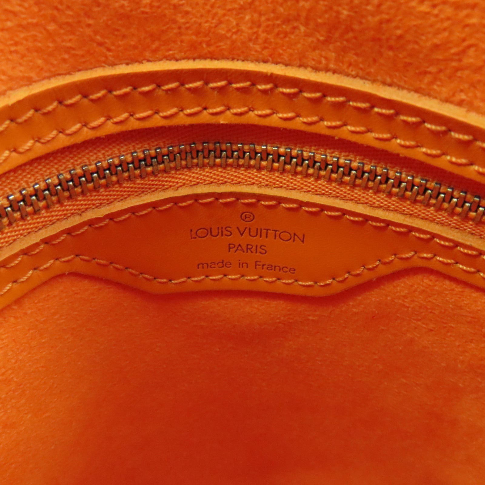 LOUIS VUITTON Epi Bucket PM Tote Bag手挽袋橙色