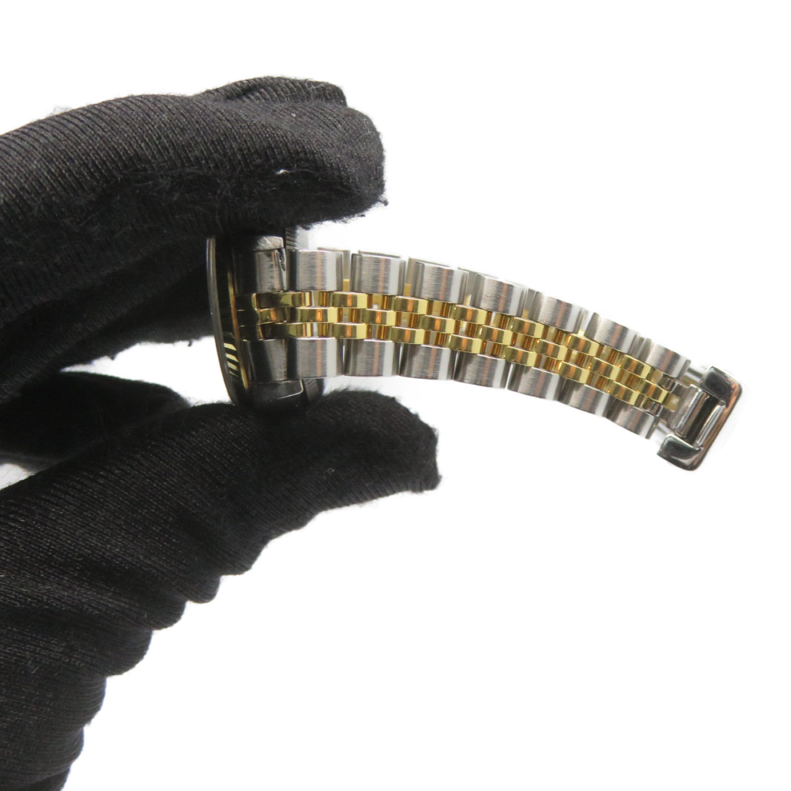 ROLEX Datejust 18K黄金/不锈钢手表自动机芯白色