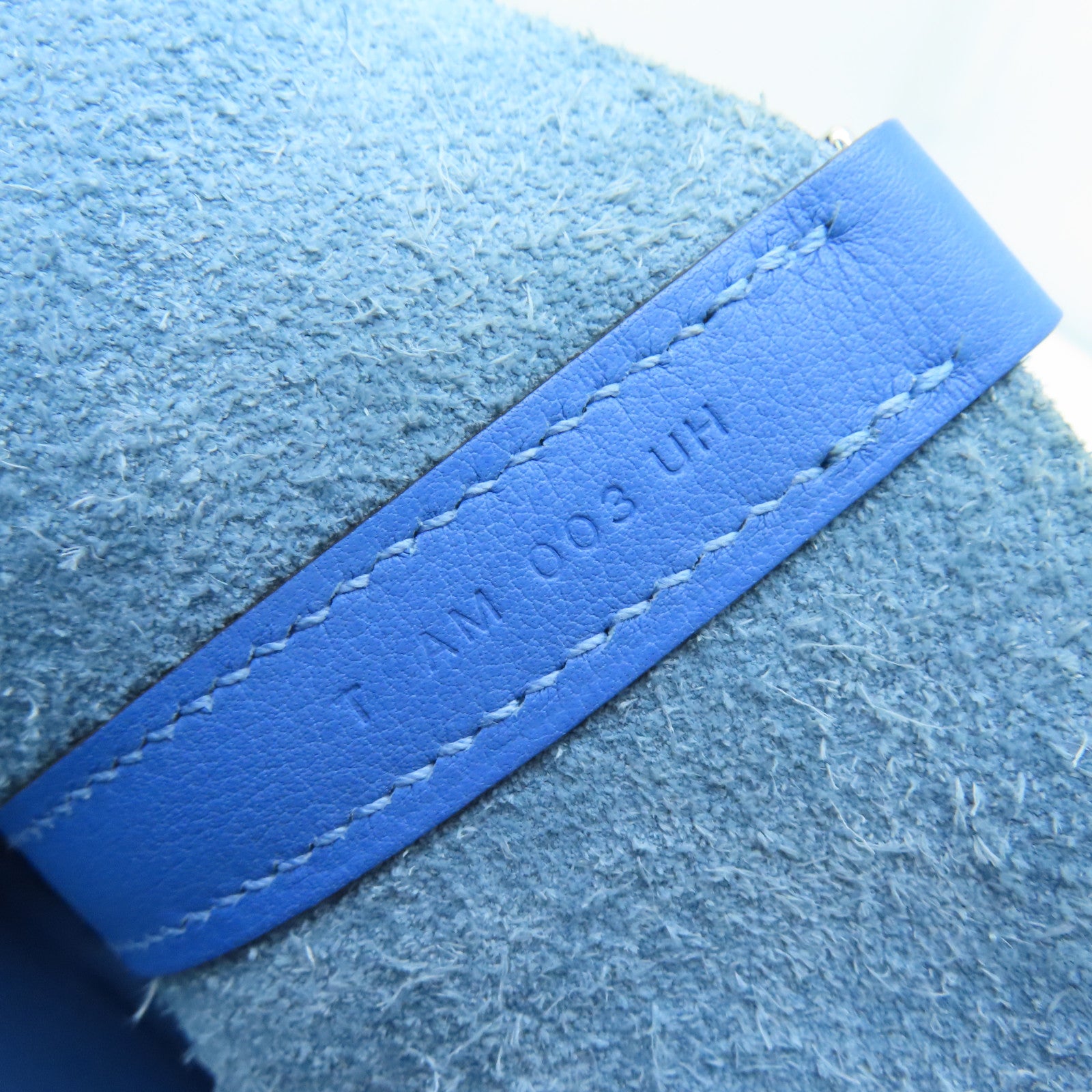 HERMES Clemence皮革Picotin MM手挽袋Bleu Paradis藍色
