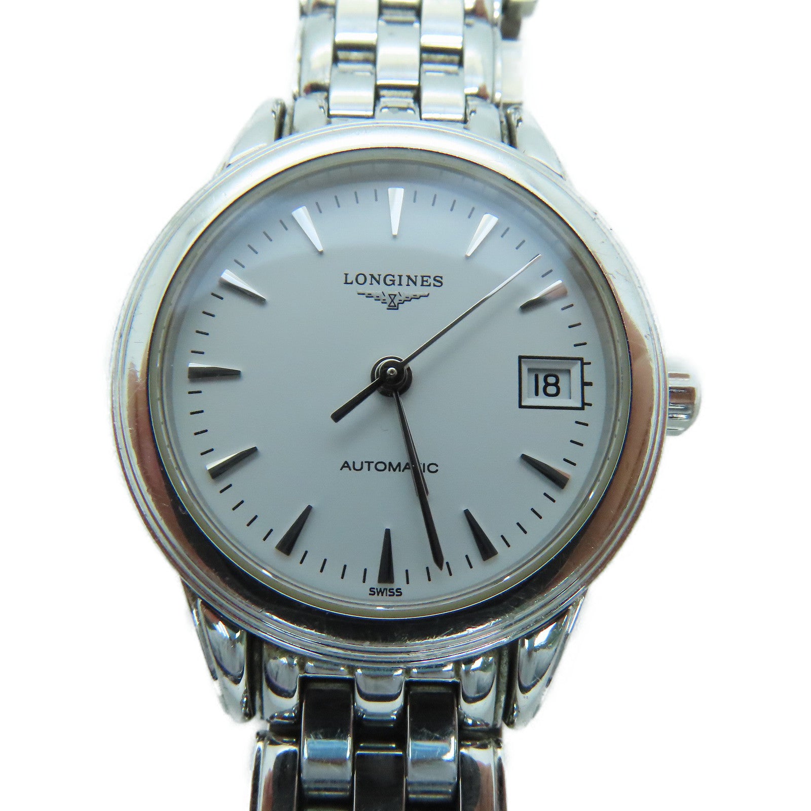LONGINES Ladies Flagship不锈钢自动机芯白色
