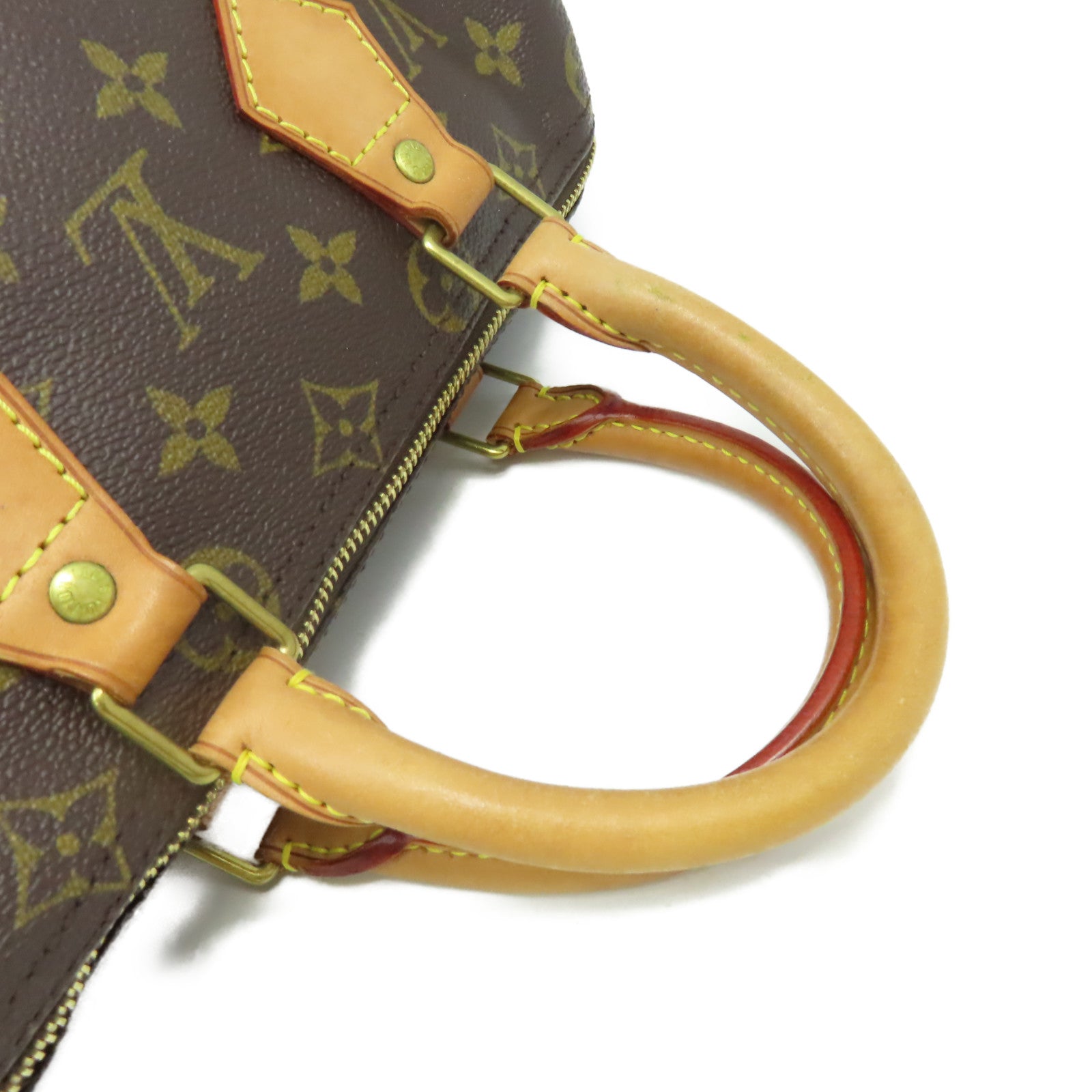 LOUIS VUITTON Monogram Speedy 25 Hand Bag手挽袋啡色