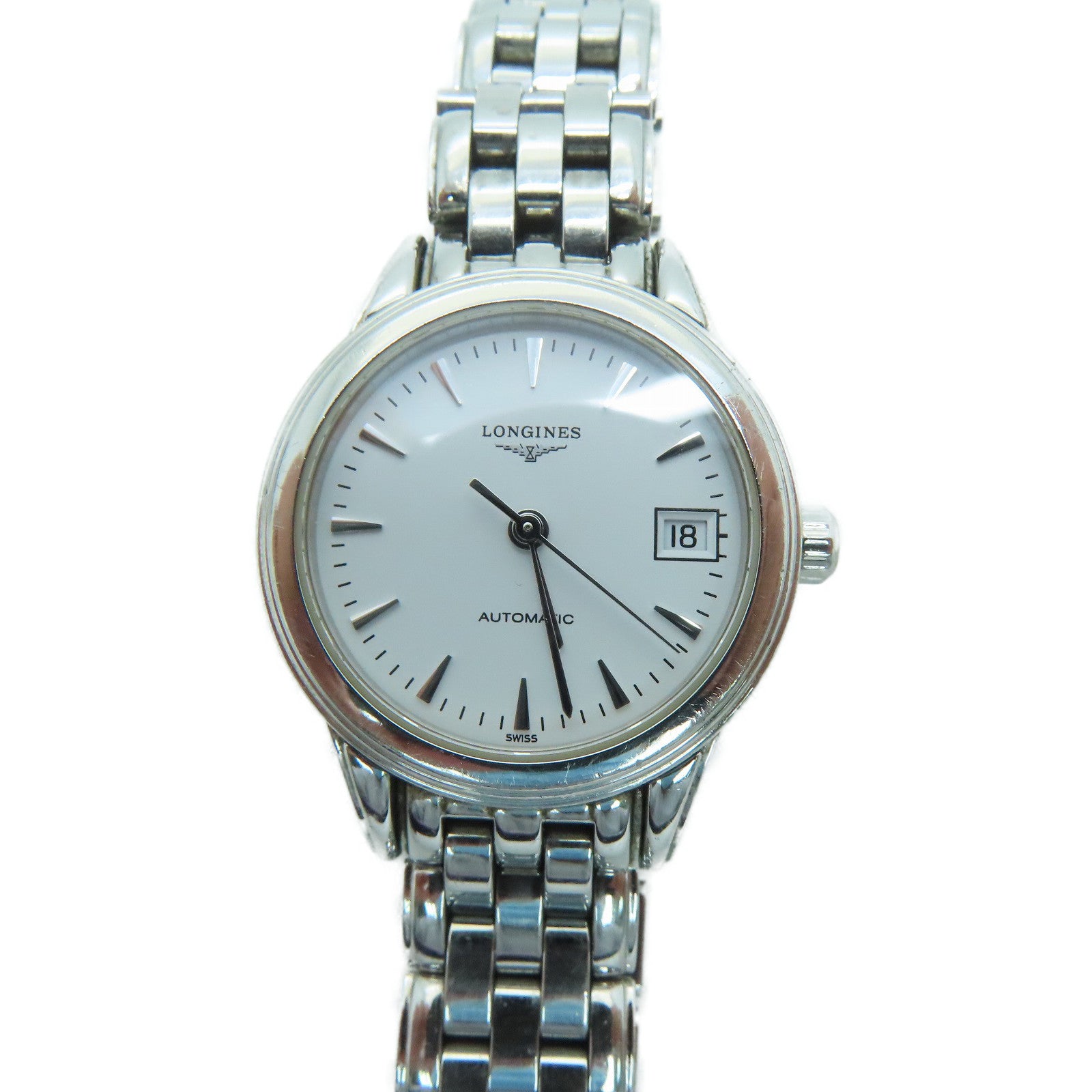 LONGINES Ladies Flagship不锈钢自动机芯白色
