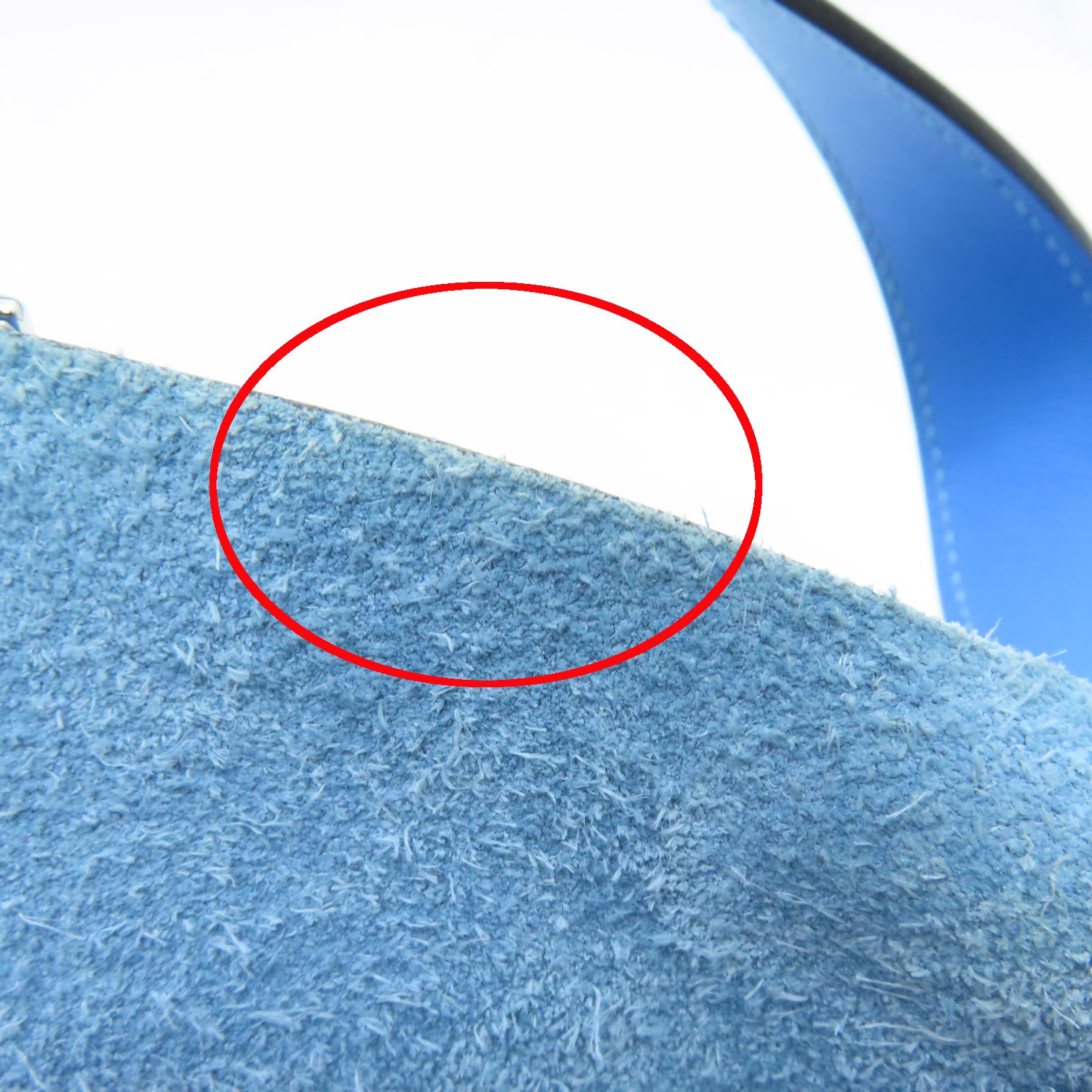 HERMES Clemence皮革Picotin MM手挽袋Bleu Paradis藍色