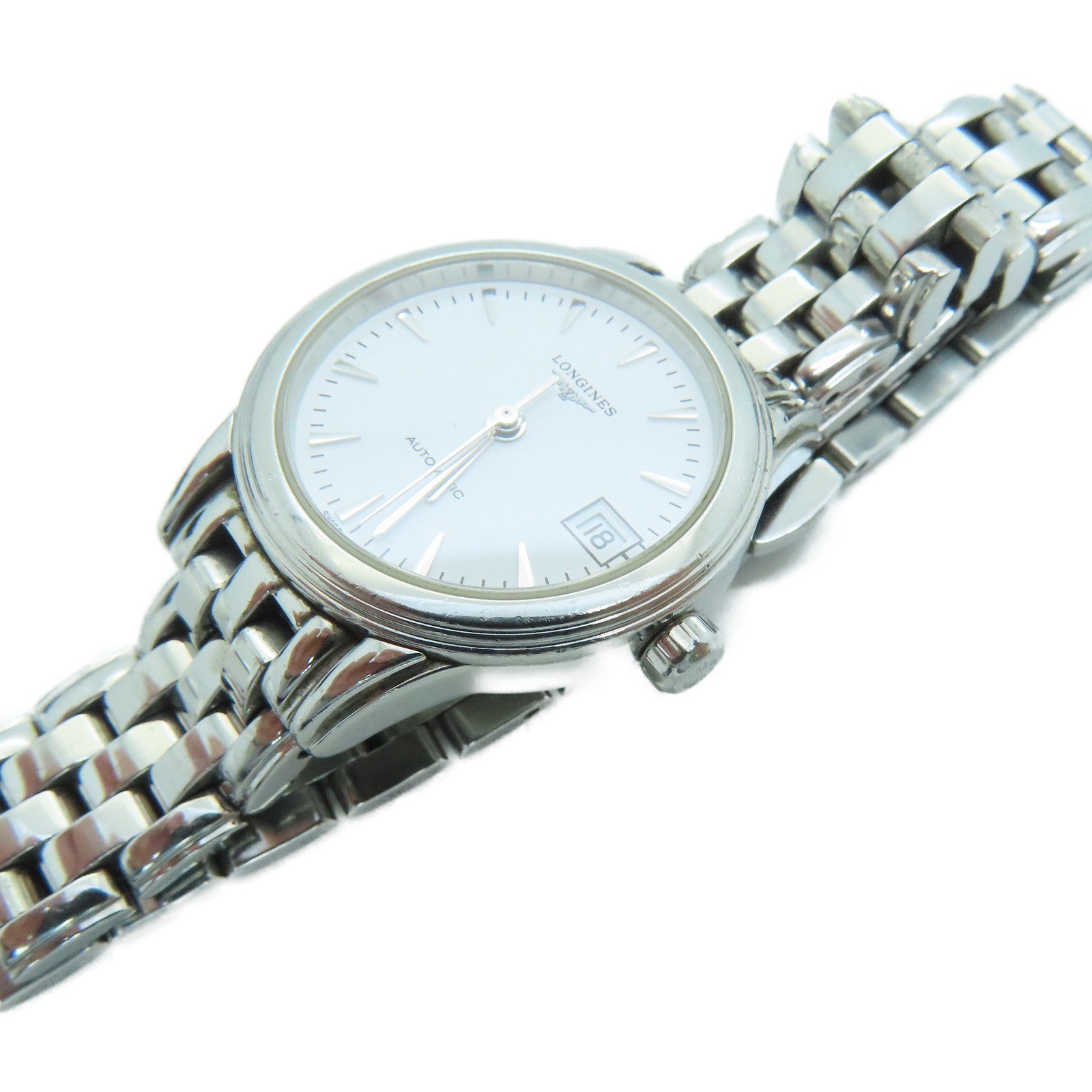 LONGINES Ladies Flagship不锈钢自动机芯白色