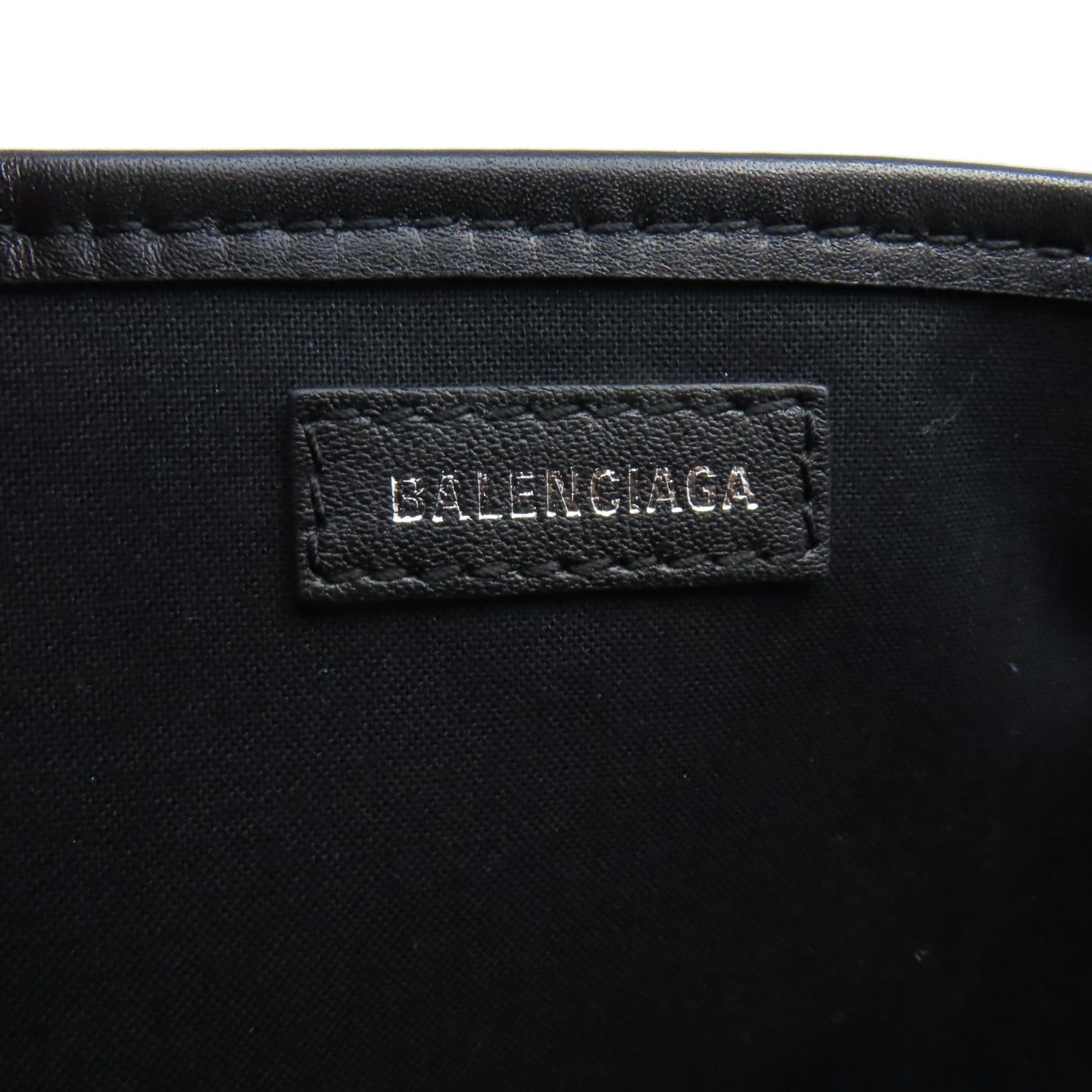 BALENCIAGA 帆布Hand Bag手挽袋藍色/黑色