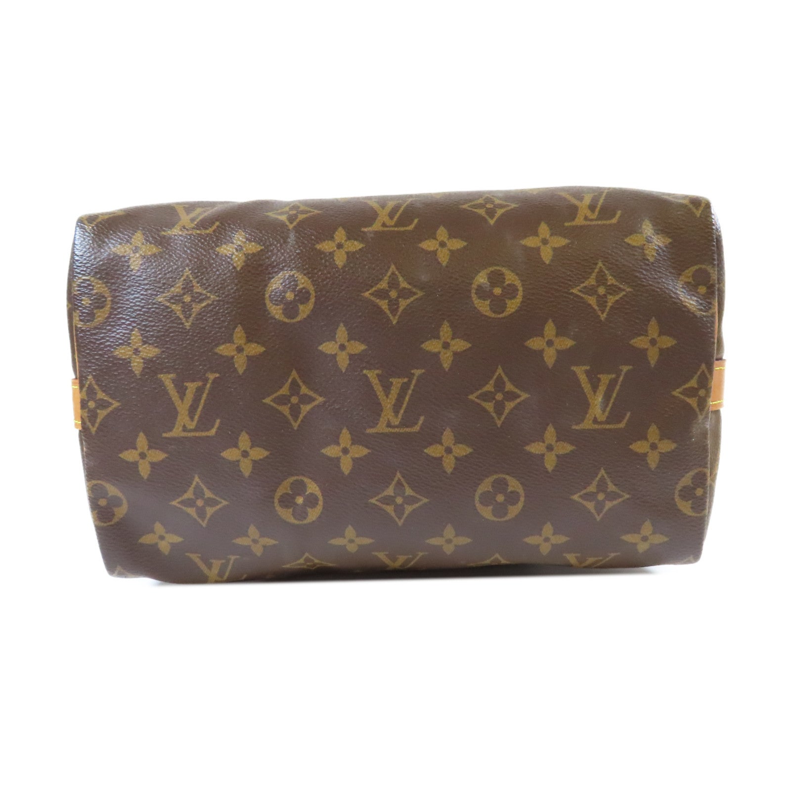 LOUIS VUITTON Monogram Speedy 25 Bandouliere金扣手挽肩背兩用袋啡色