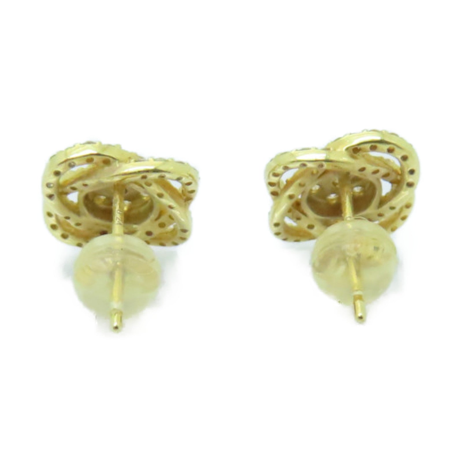 JEWELRY 18K黃金Diamond Earrings 0.48ct鑽石耳環