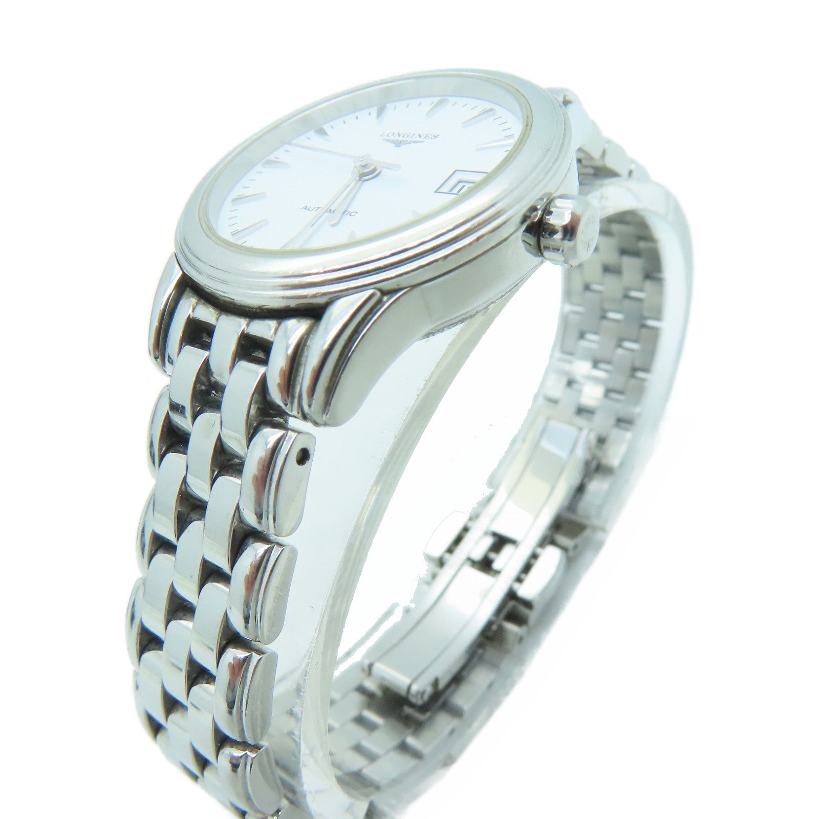 LONGINES Ladies Flagship不锈钢自动机芯白色