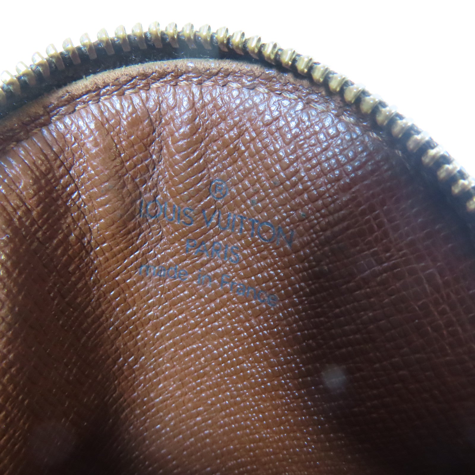 LOUIS VUITTON Monogram Coin Case金扣零錢包啡色