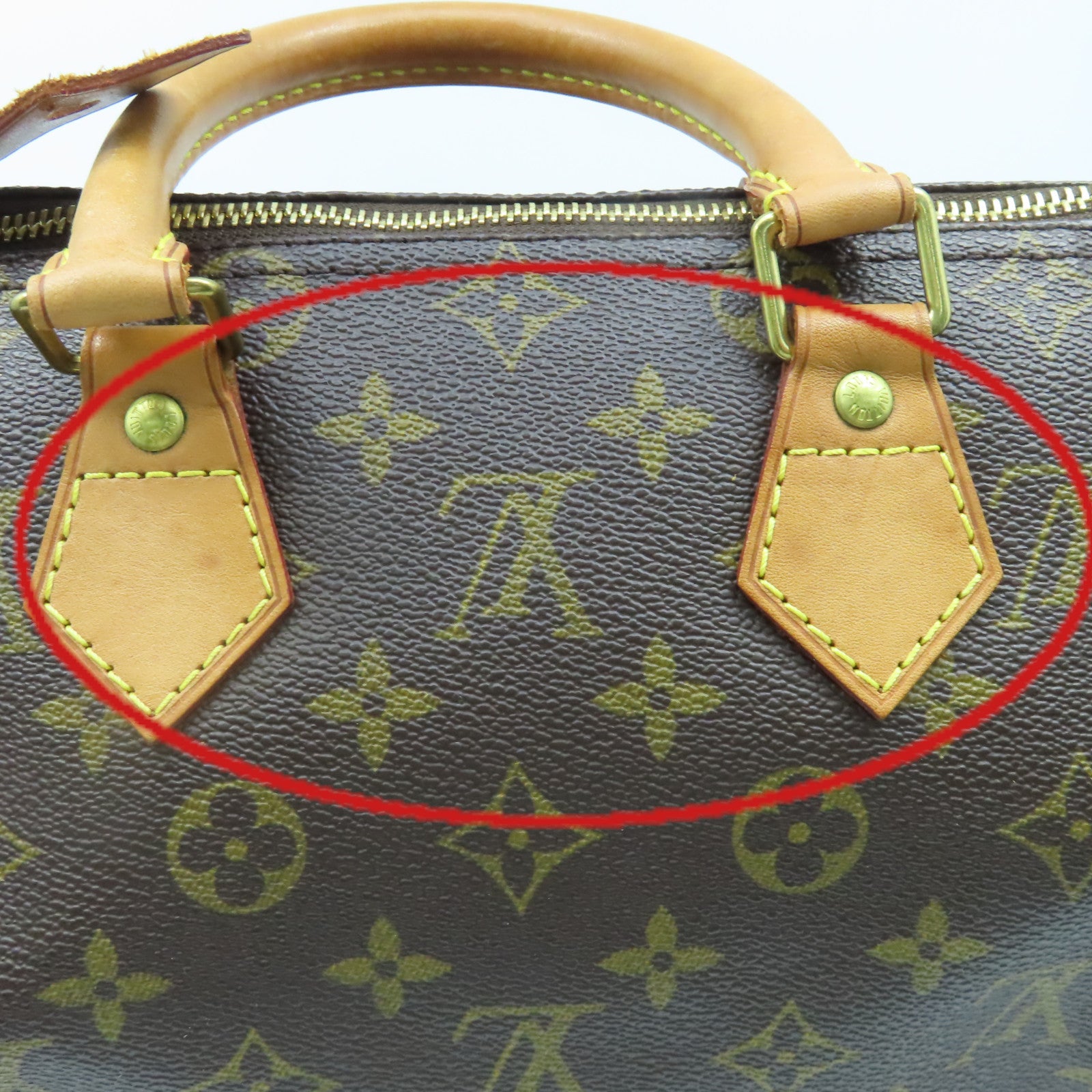 LOUIS VUITTON Monogram Speedy 25 Hand Bag手挽袋啡色