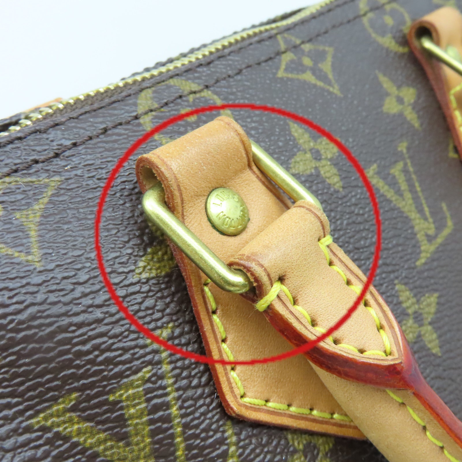 LOUIS VUITTON Monogram Speedy 25 Hand Bag手挽袋啡色