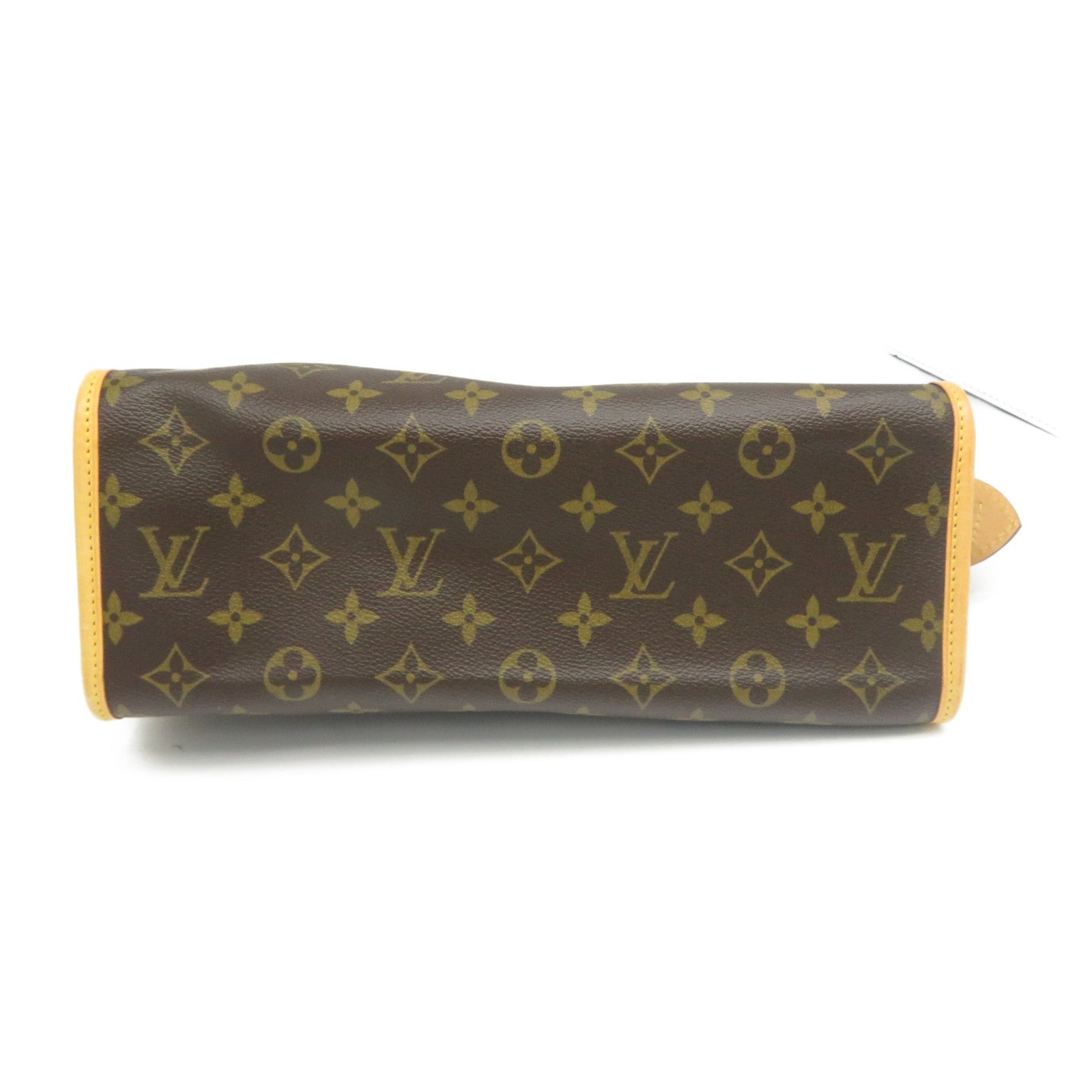 LOUIS VUITTON Monogram Popincourt金扣手挽袋啡色