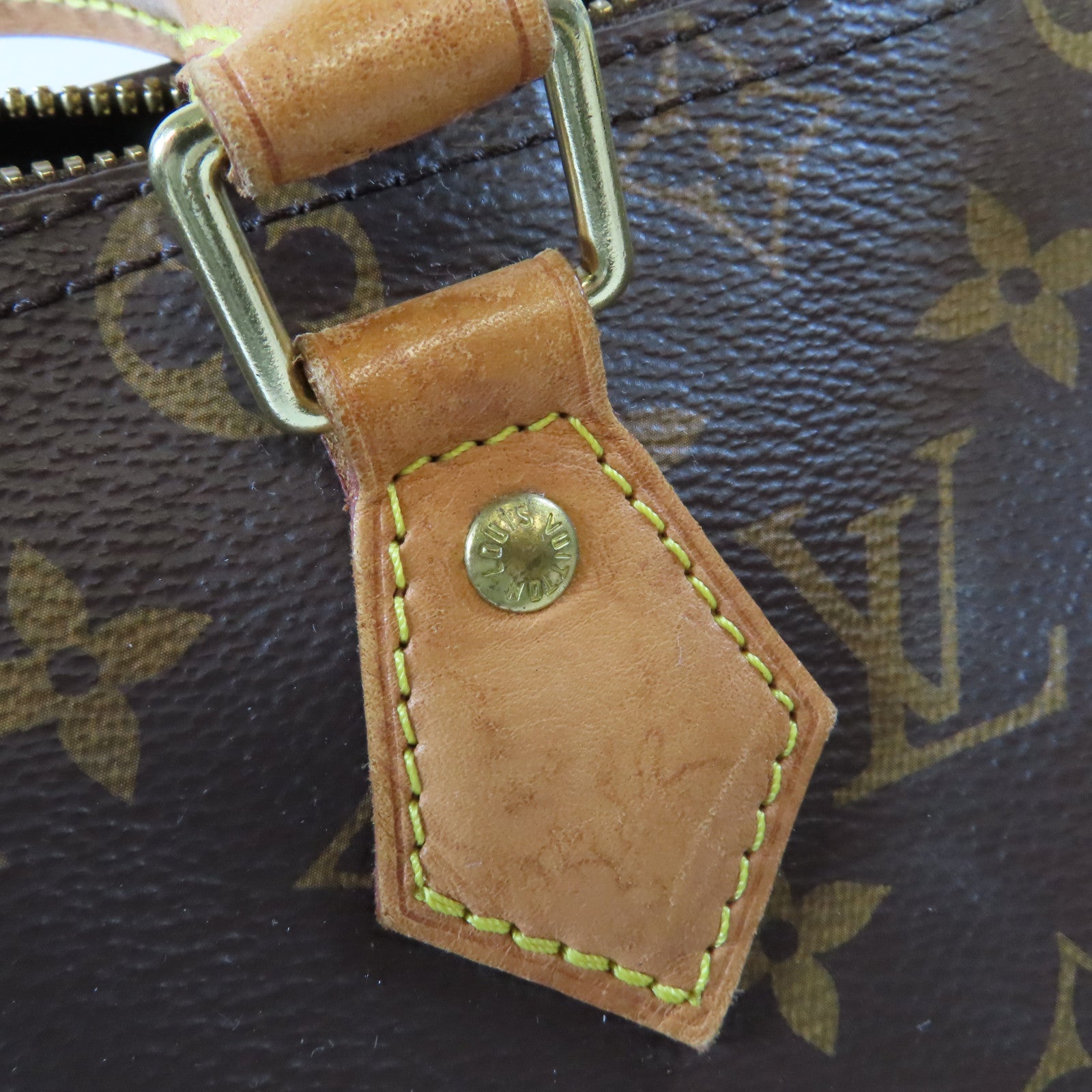 LOUIS VUITTON Monogram Speedy 25 Bandouliere金扣手挽肩背兩用袋啡色