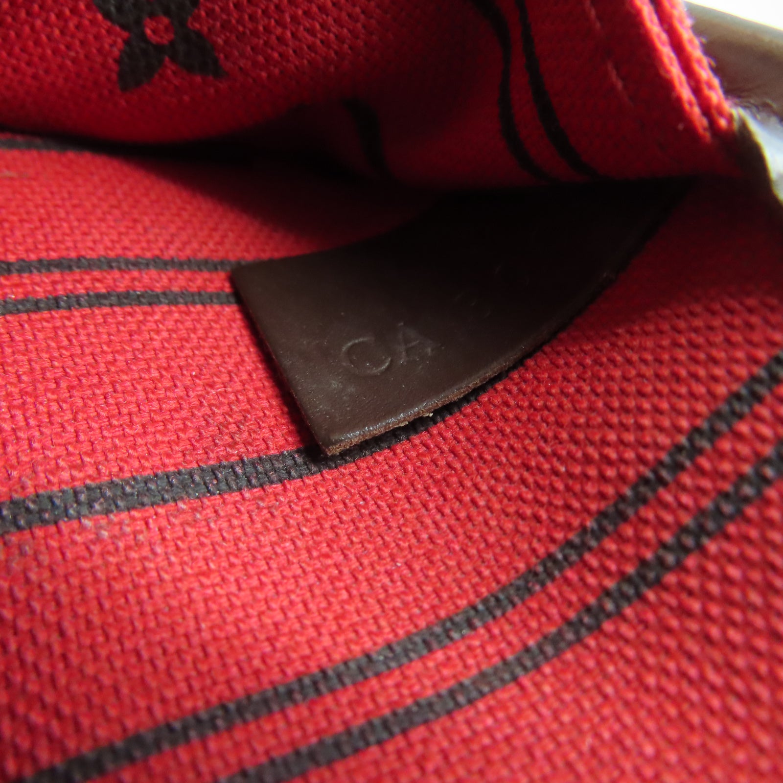 LOUIS VUITTON Damier Neverfull MM手挽袋/肩背袋啡色