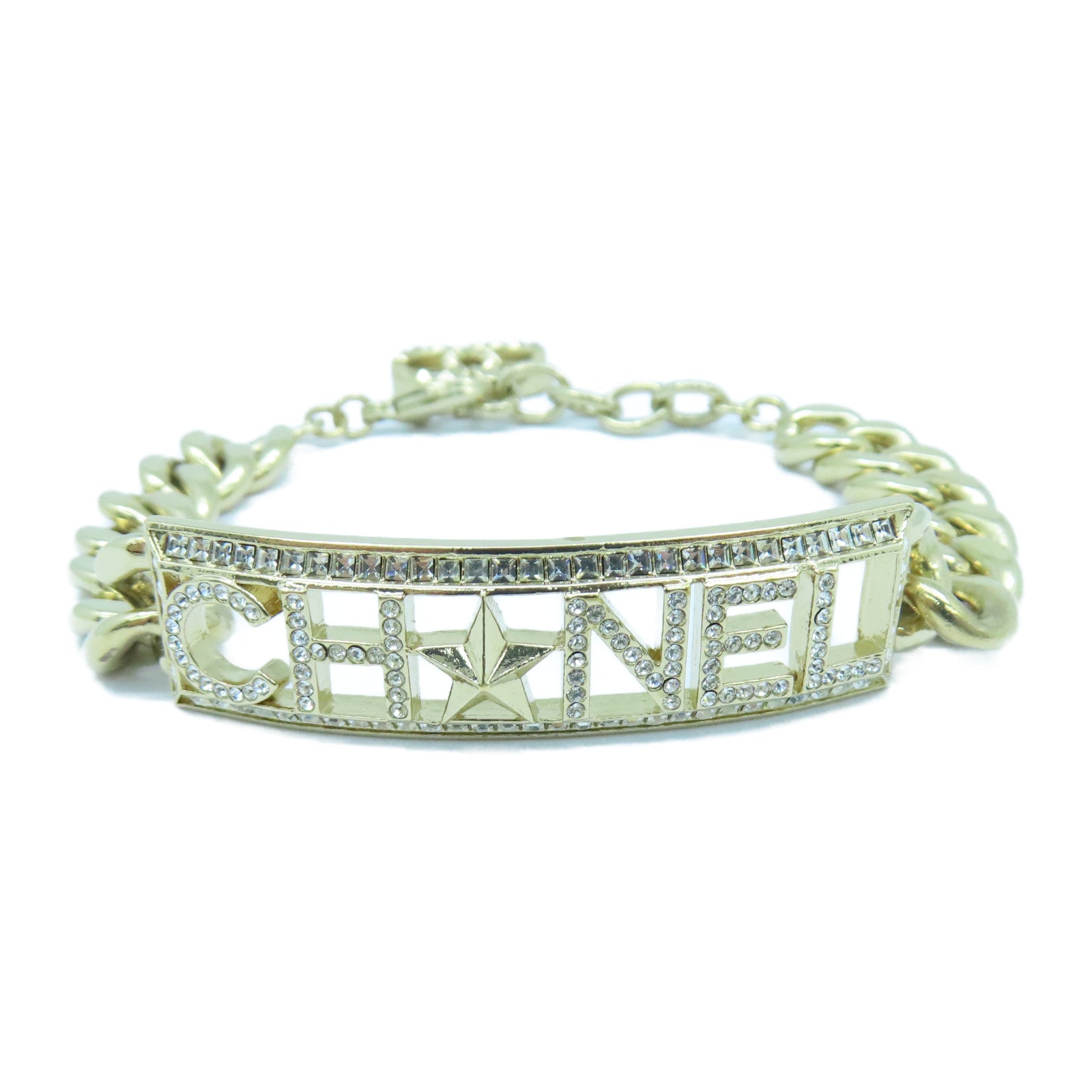 CHANEL 金屬Bracelet手鏈金色