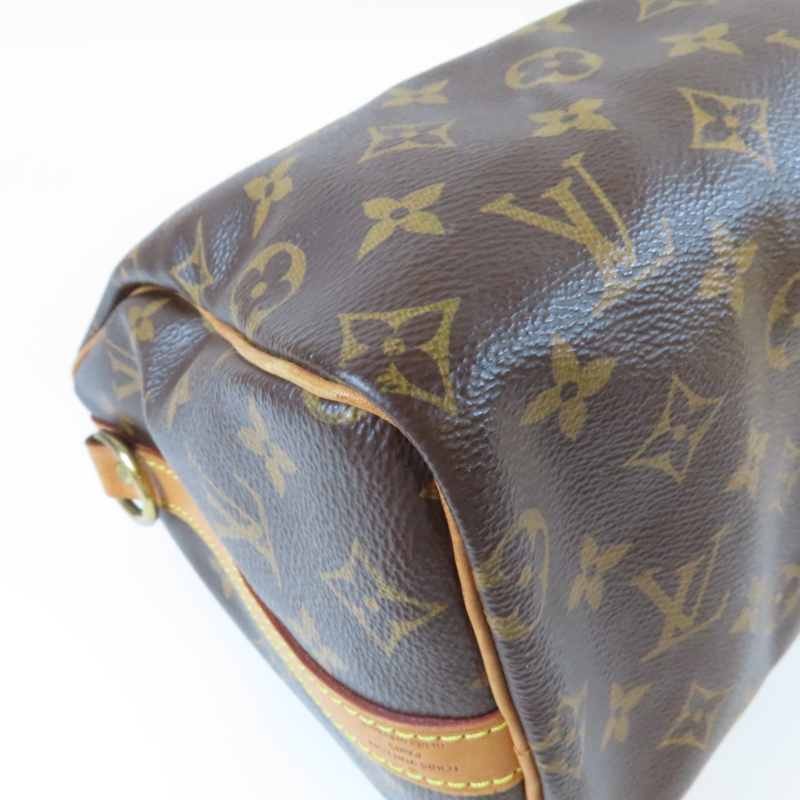 LOUIS VUITTON Monogram Speedy 25 Bandouliere金扣手挽肩背兩用袋啡色
