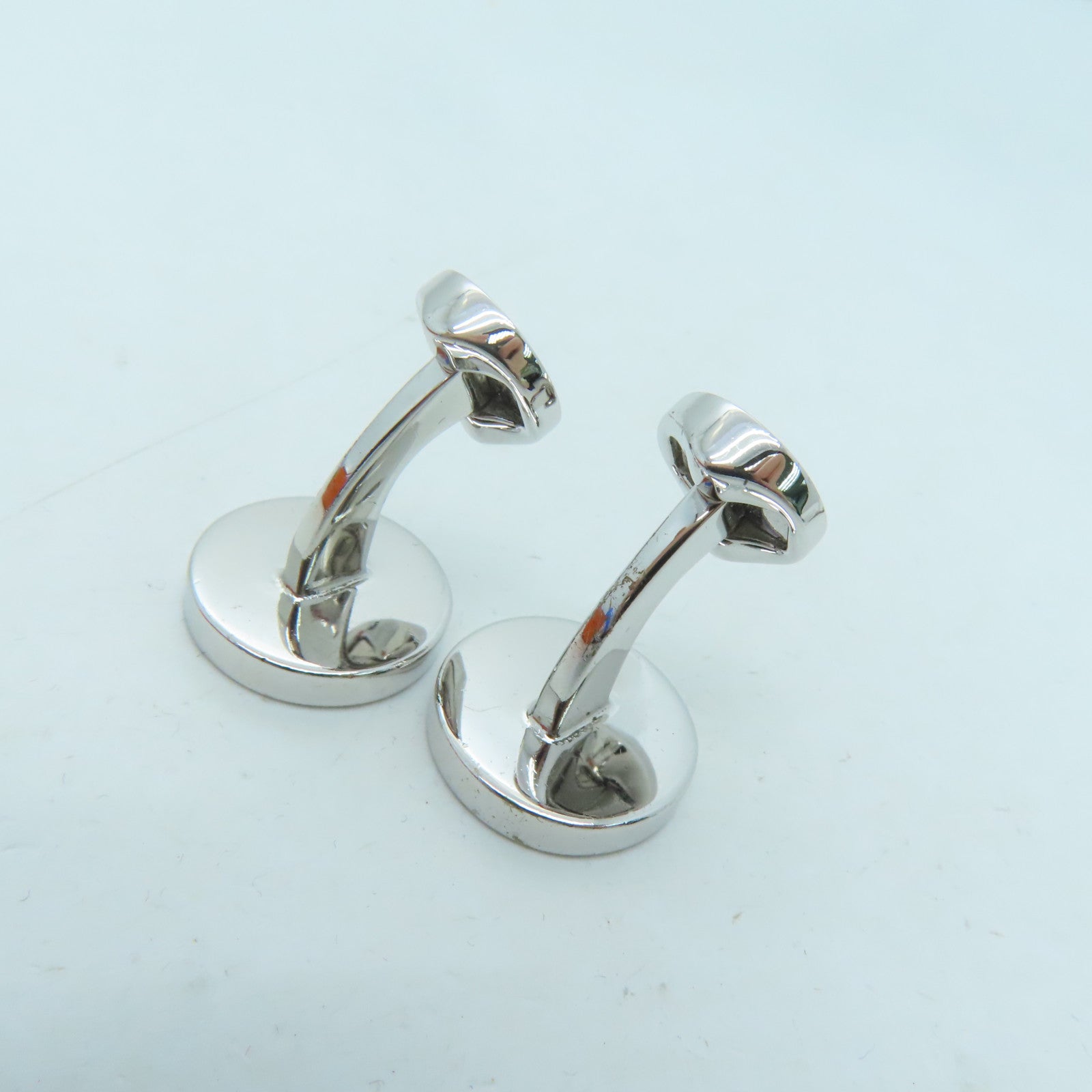 SELECTION 金属Cuff Links银色/蓝色