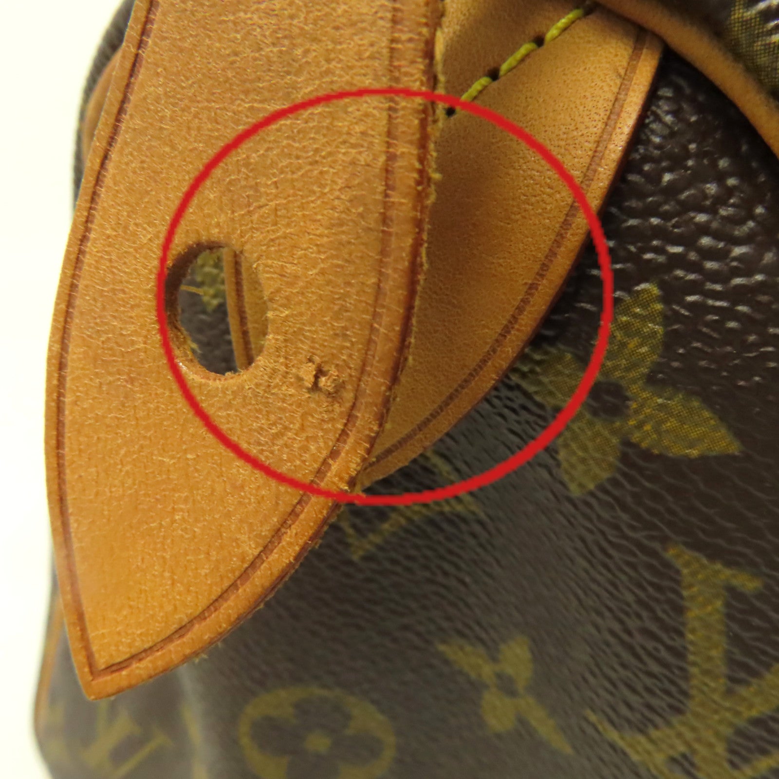 LOUIS VUITTON Monogram Speedy 25 Hand Bag手挽袋啡色