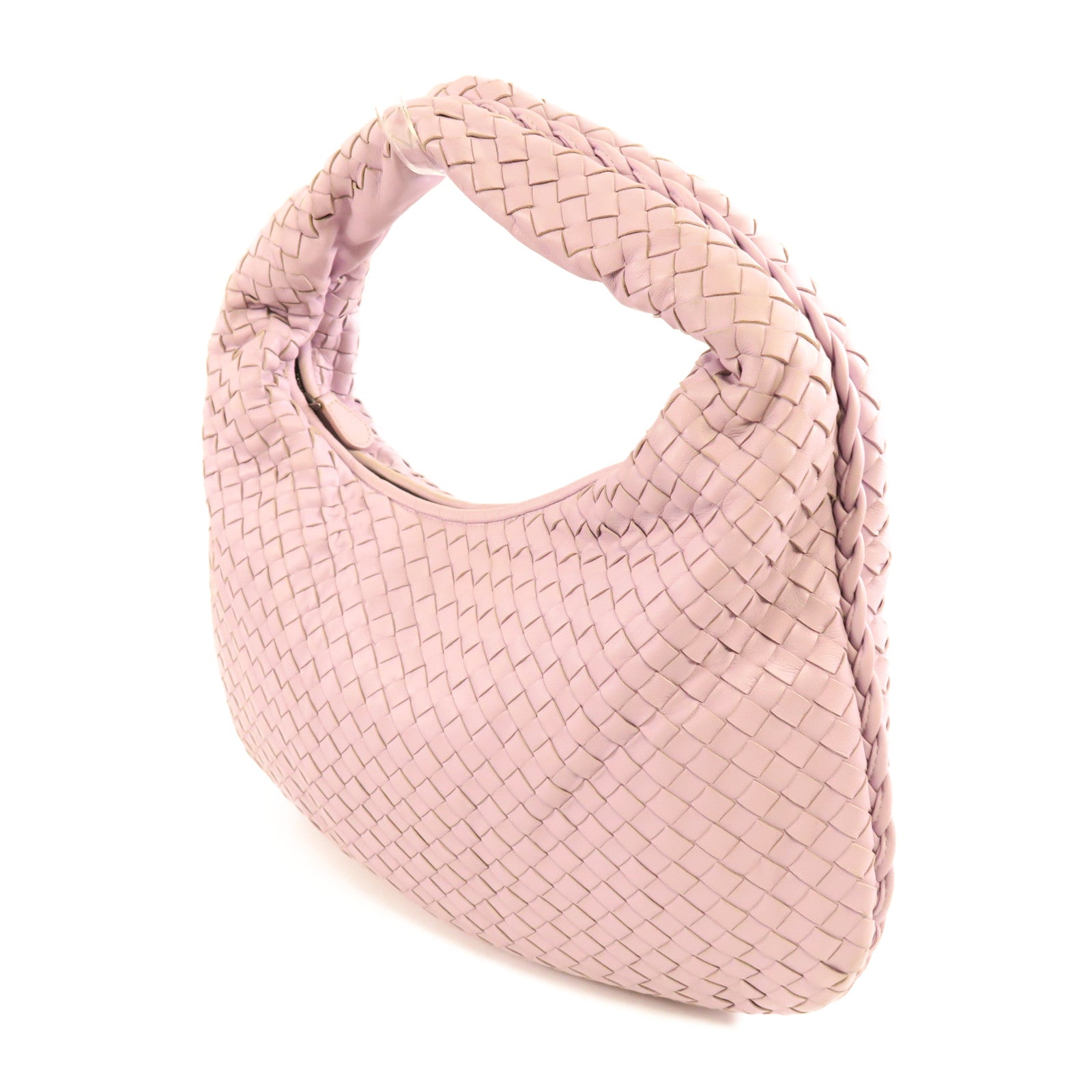 BOTTEGA VENETA 織紋羊皮皮革Shoulder Bag肩背袋紫色