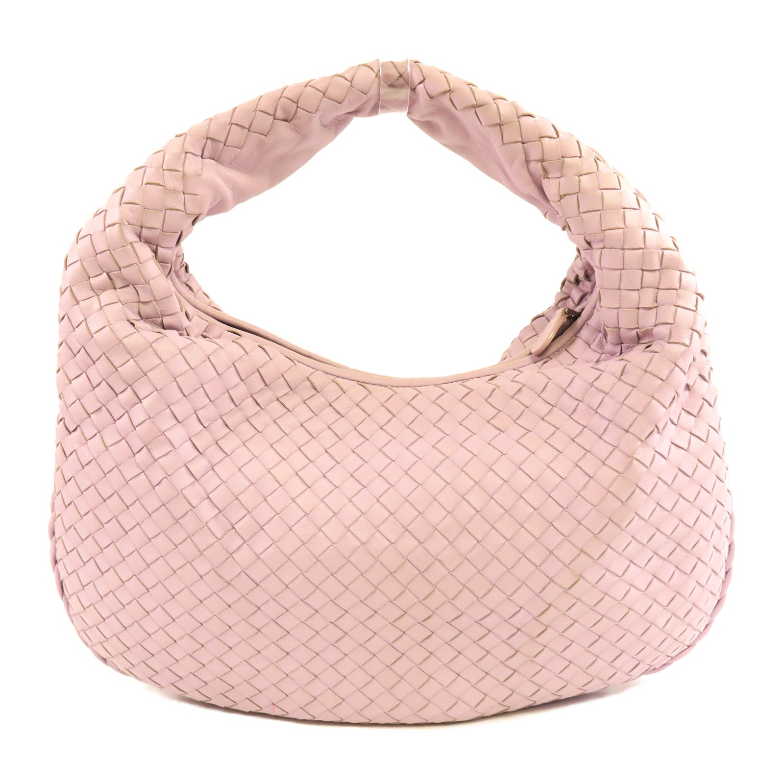 BOTTEGA VENETA 織紋羊皮皮革Shoulder Bag肩背袋紫色