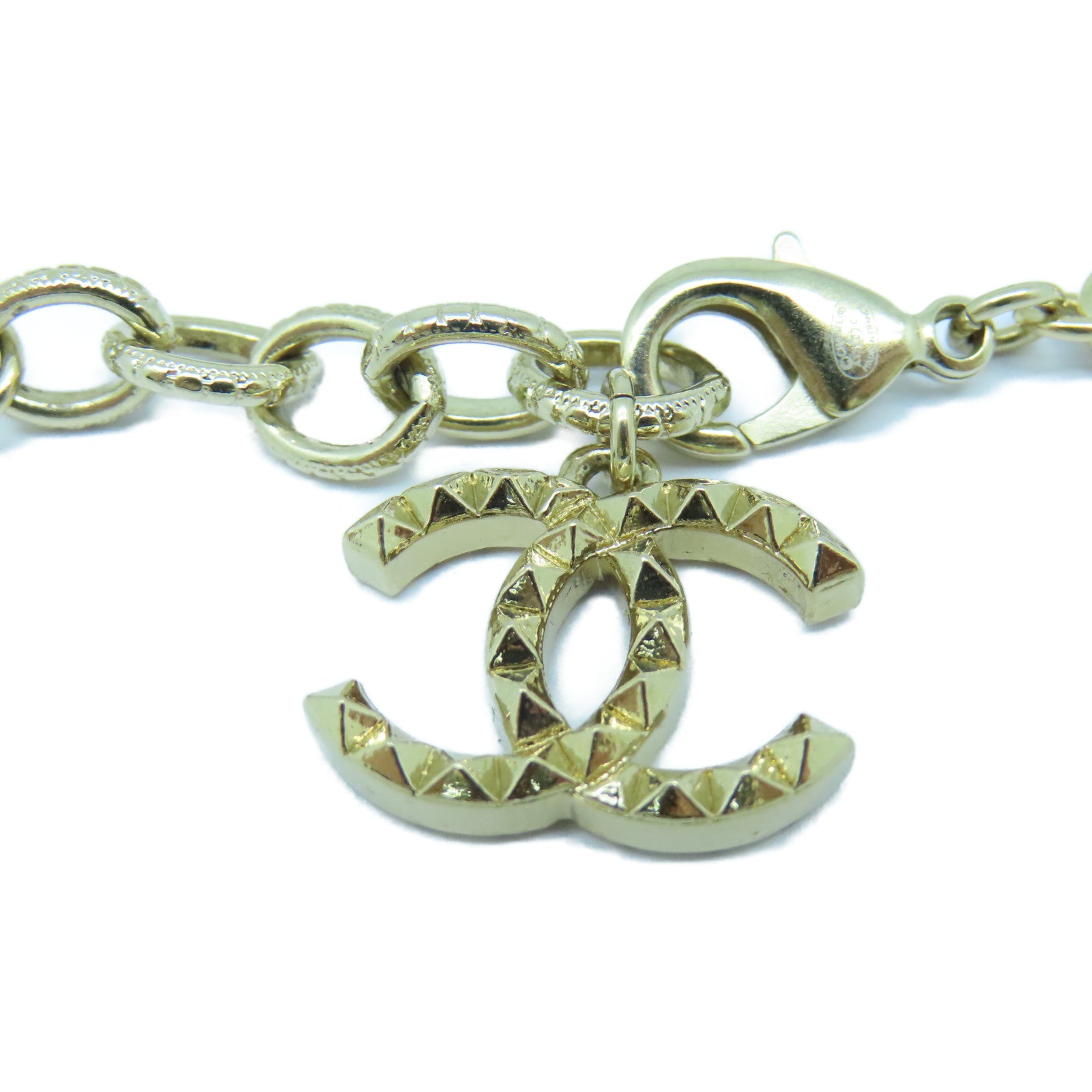 CHANEL 金屬Bracelet手鏈金色