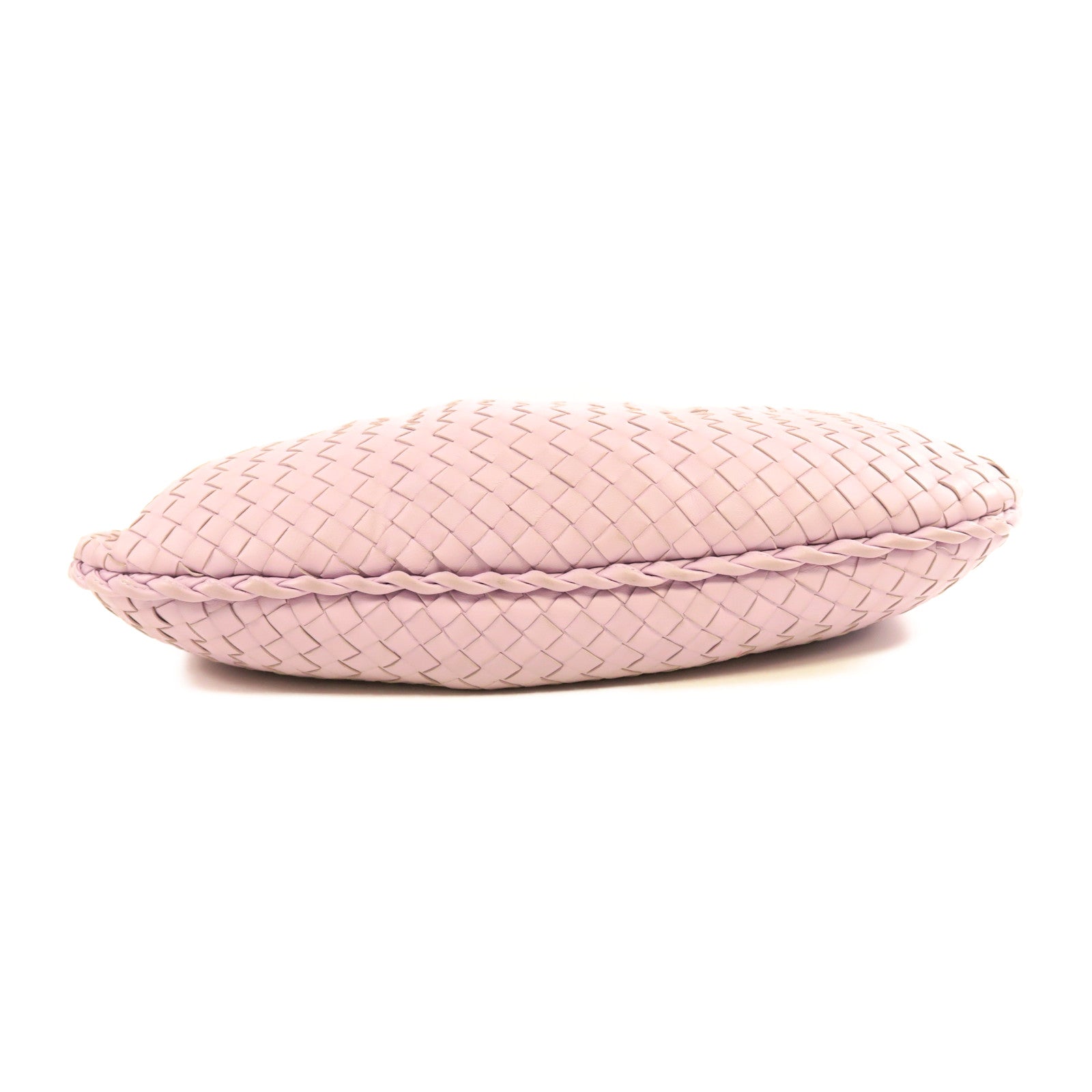 BOTTEGA VENETA 織紋羊皮皮革Shoulder Bag肩背袋紫色