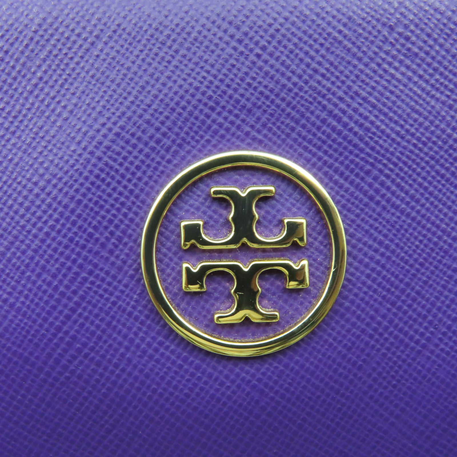 Tory Burch 牛皮皮革2Way Shoulder Bag金扣手挽肩背兩用袋紫色